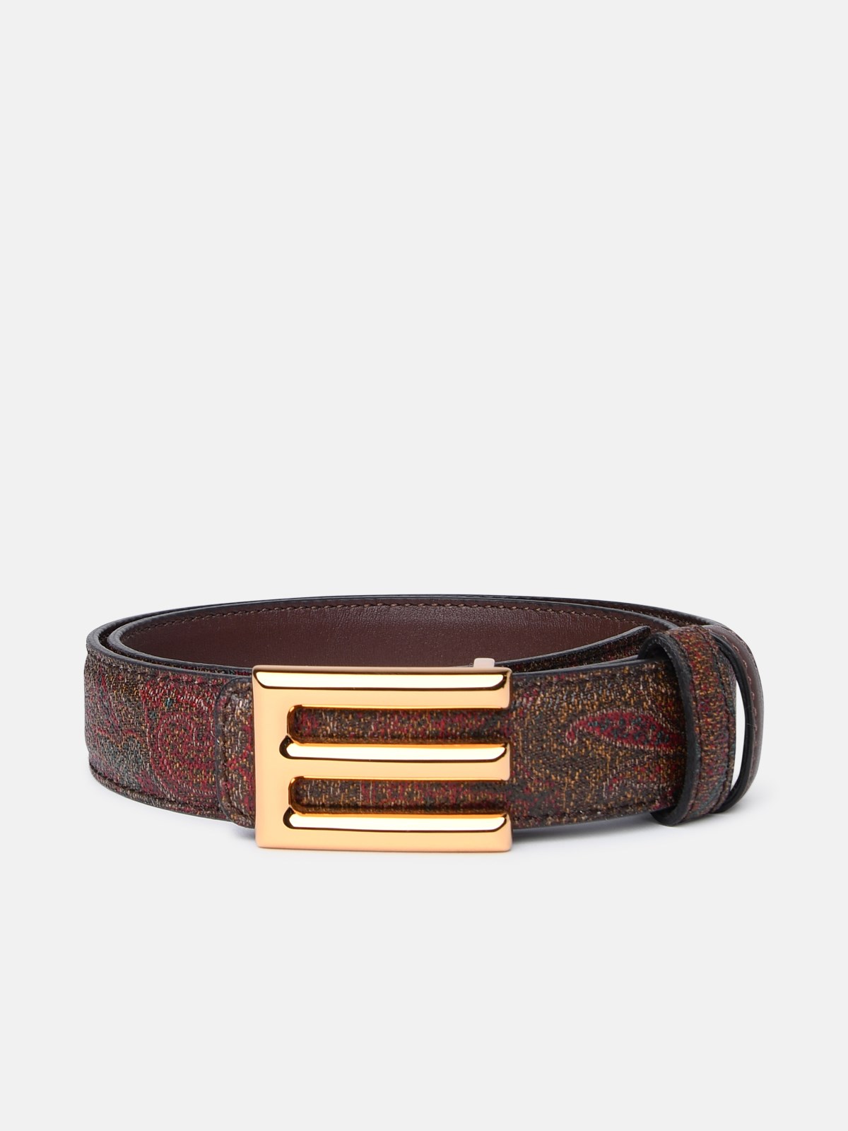 Etro Brown Leather Belt