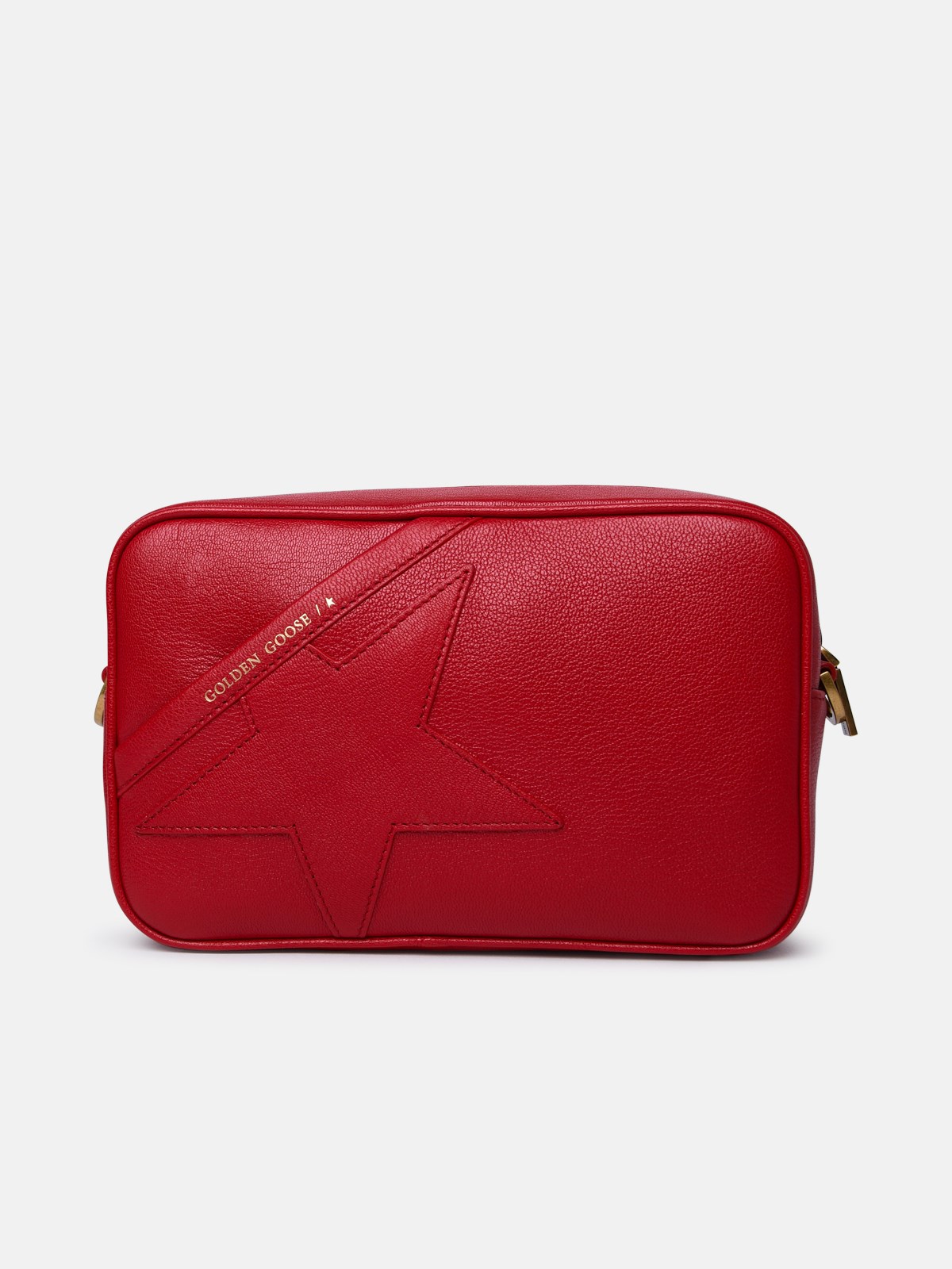 Golden Goose Red Leather Bag