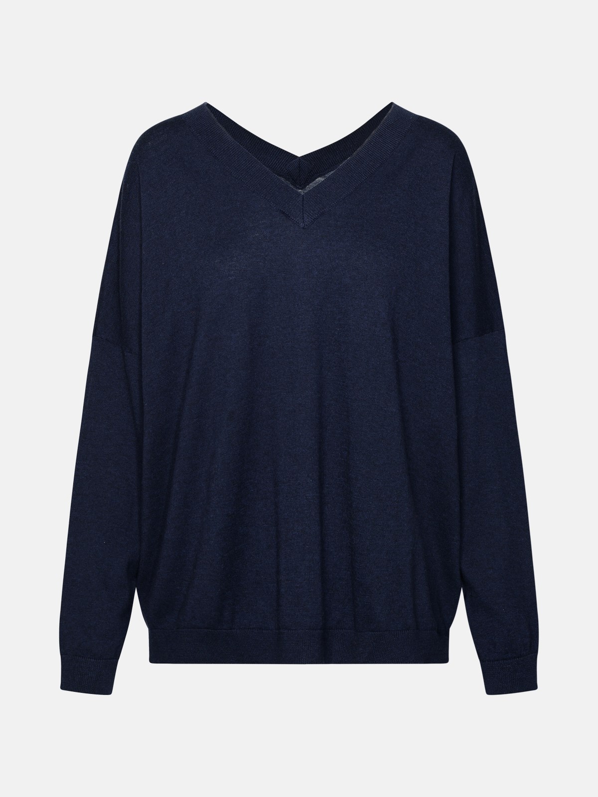 Shop Crush Sweater In Navy Cashmere Blend