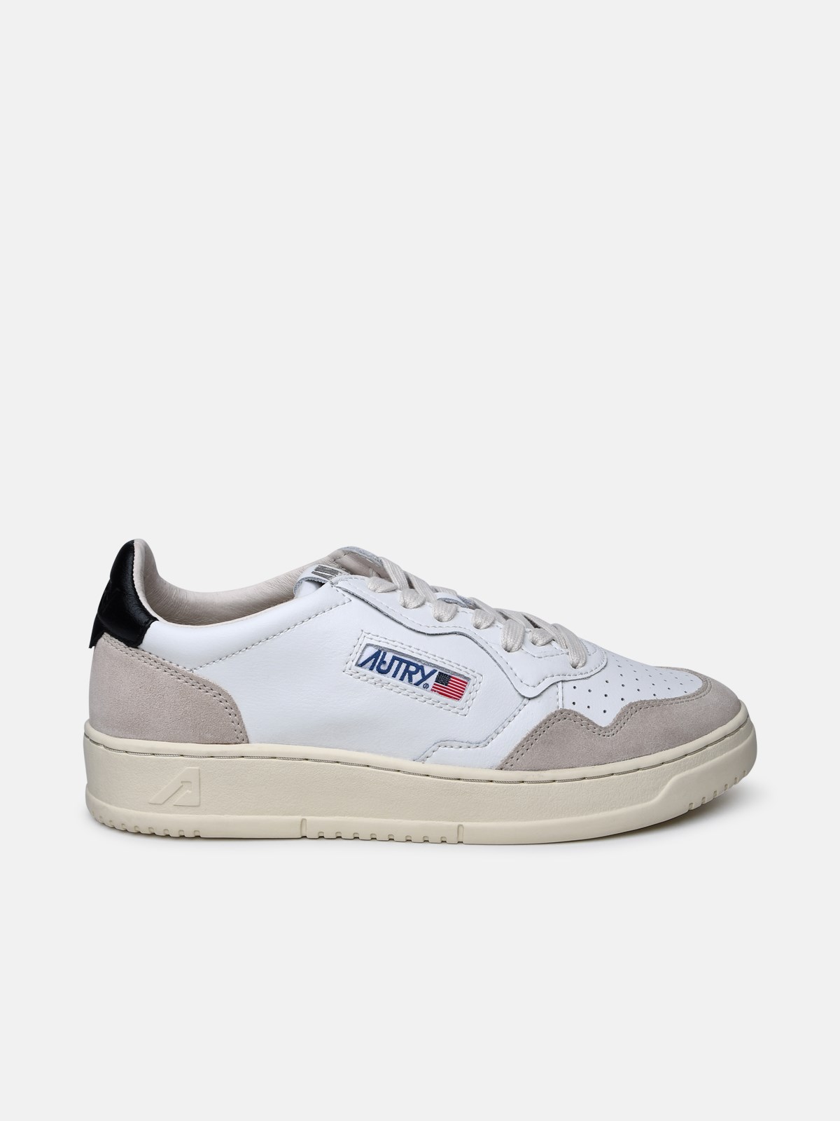 Autry White Leather Sneakers