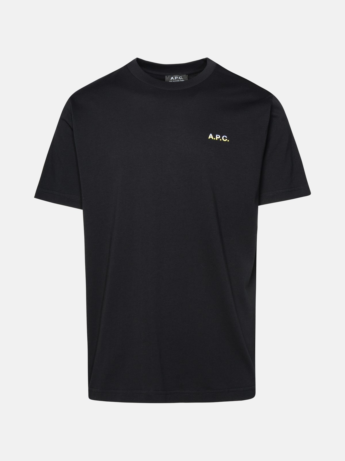 A.p.c. Black Cotton T-shirt