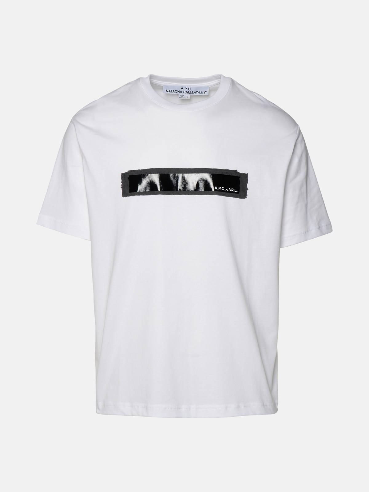 Apc T-shirt Jean Homme In White