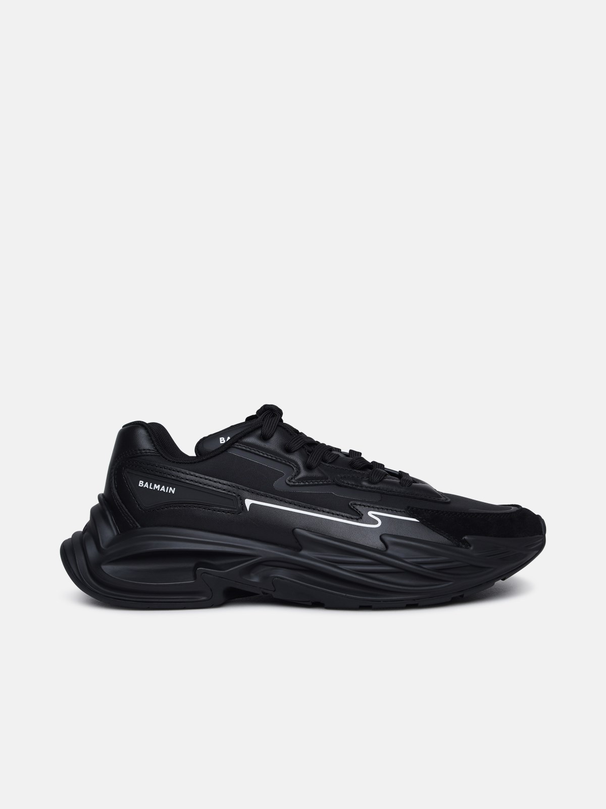 Balmain Sneakers Dr4g0n In Black