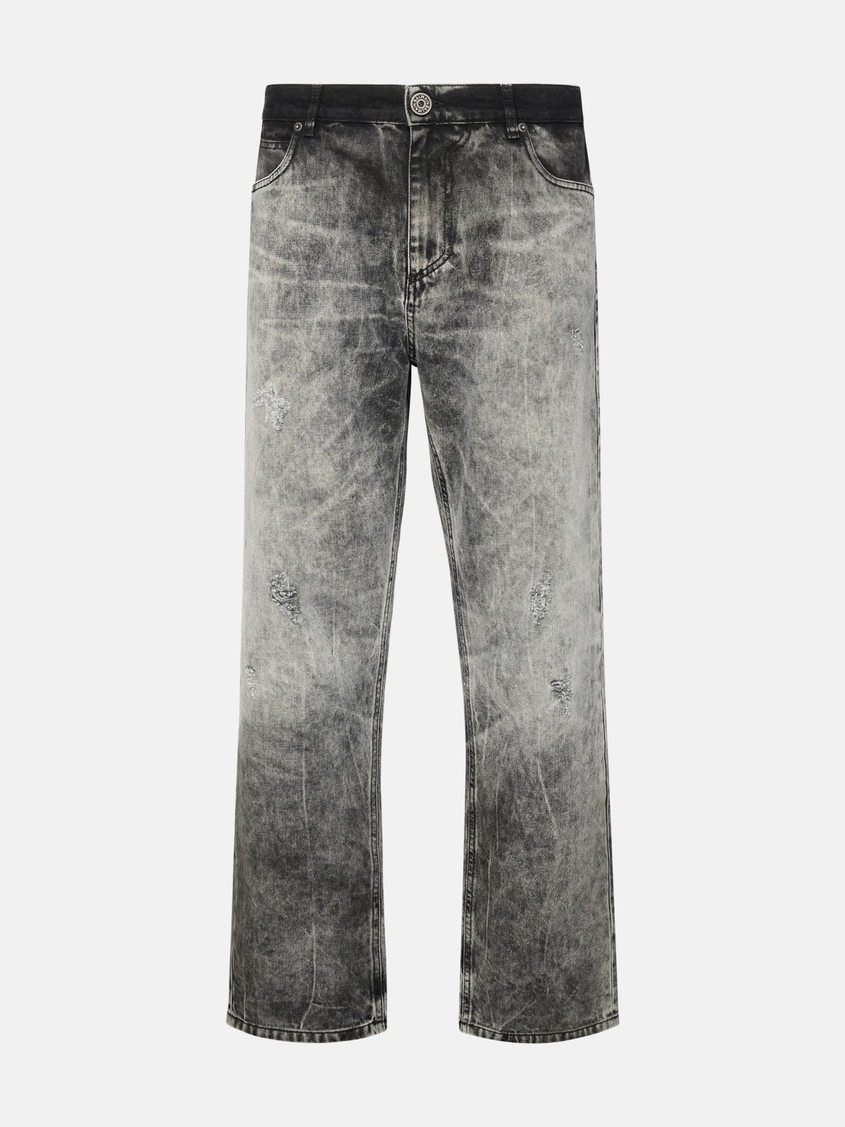 Balmain Jeans In Grey