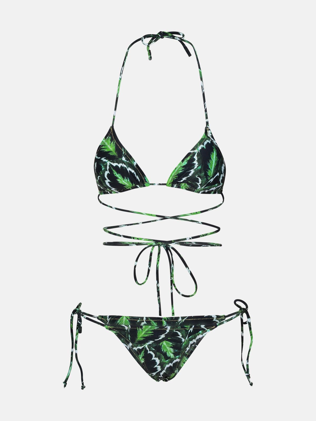 REINA OLGA Green Polyamide Bikini