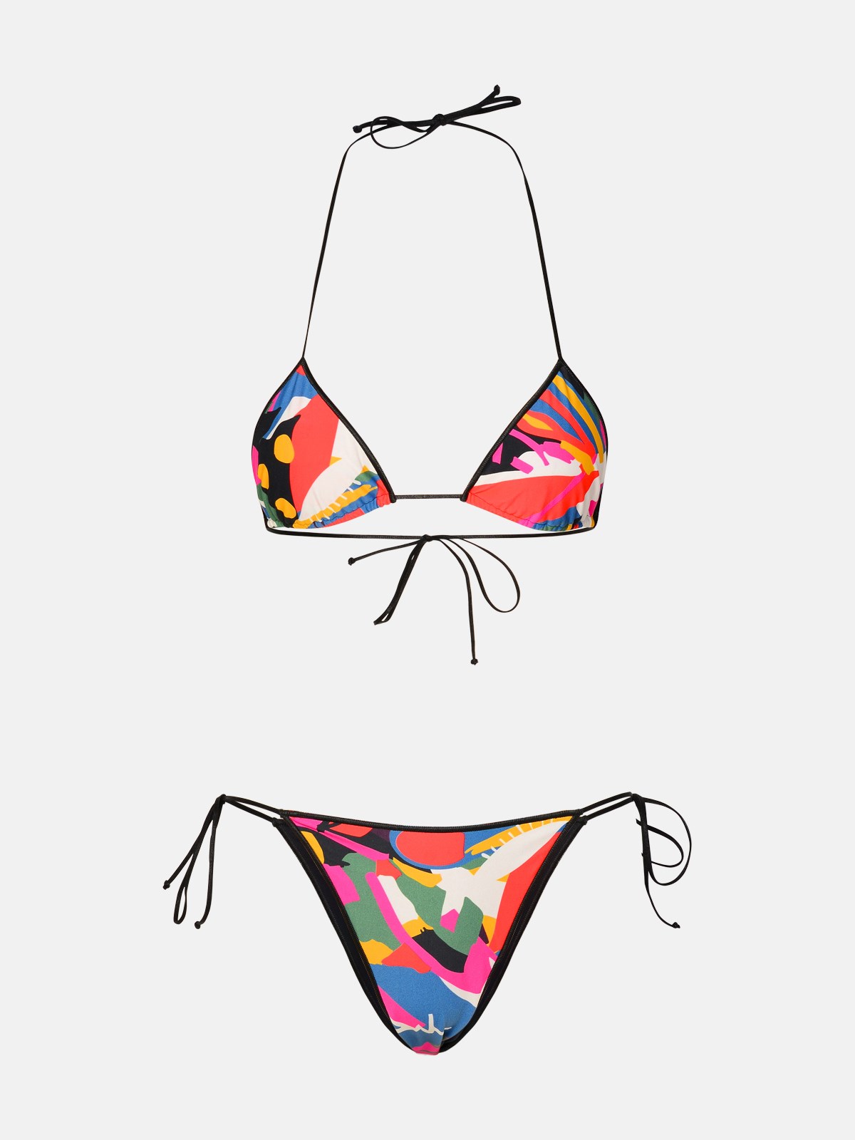 Shop Reina Olga 'sam' Multi Polyamide Blend Bikini Set