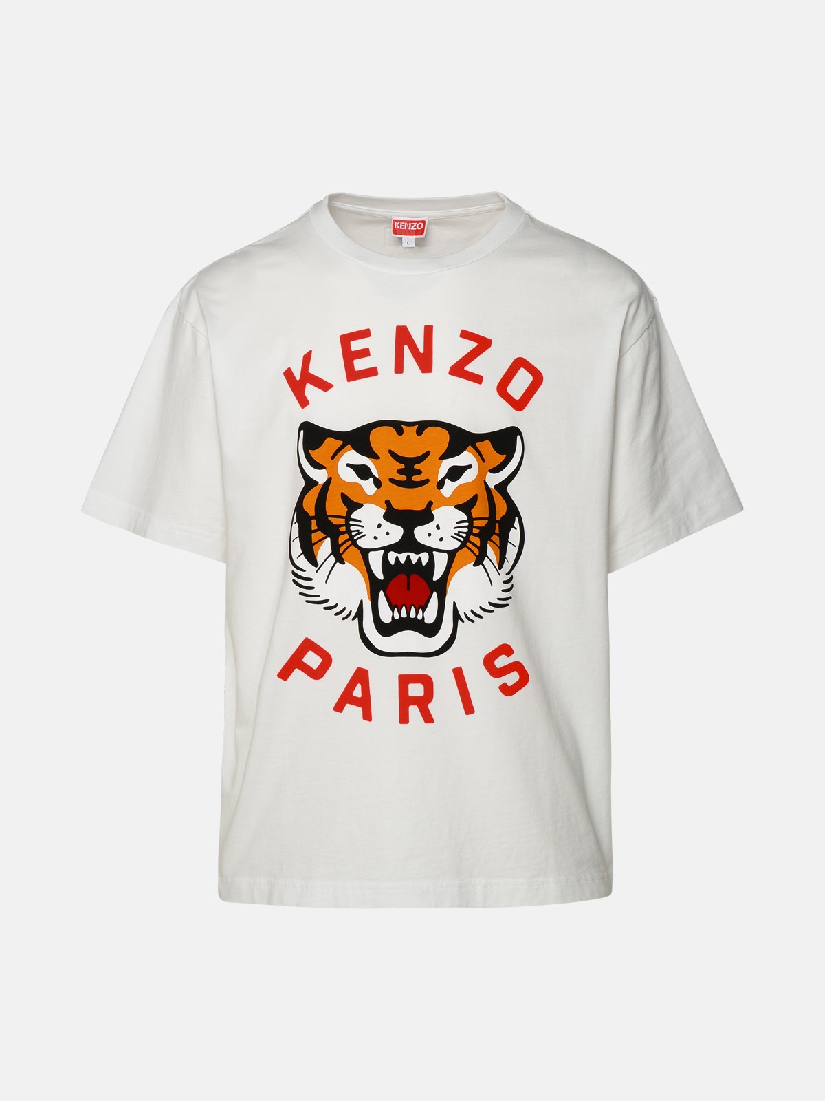 Kenzo T-shirt Lucky Tiger In White