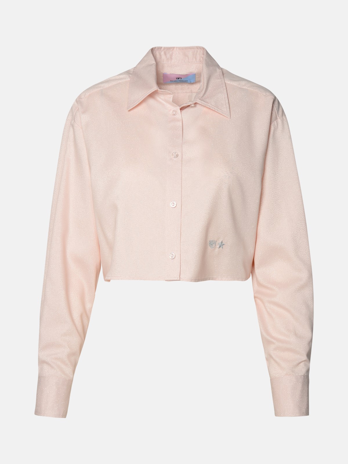 Shop Chiara Ferragni Pink Viscose Blend Shirt