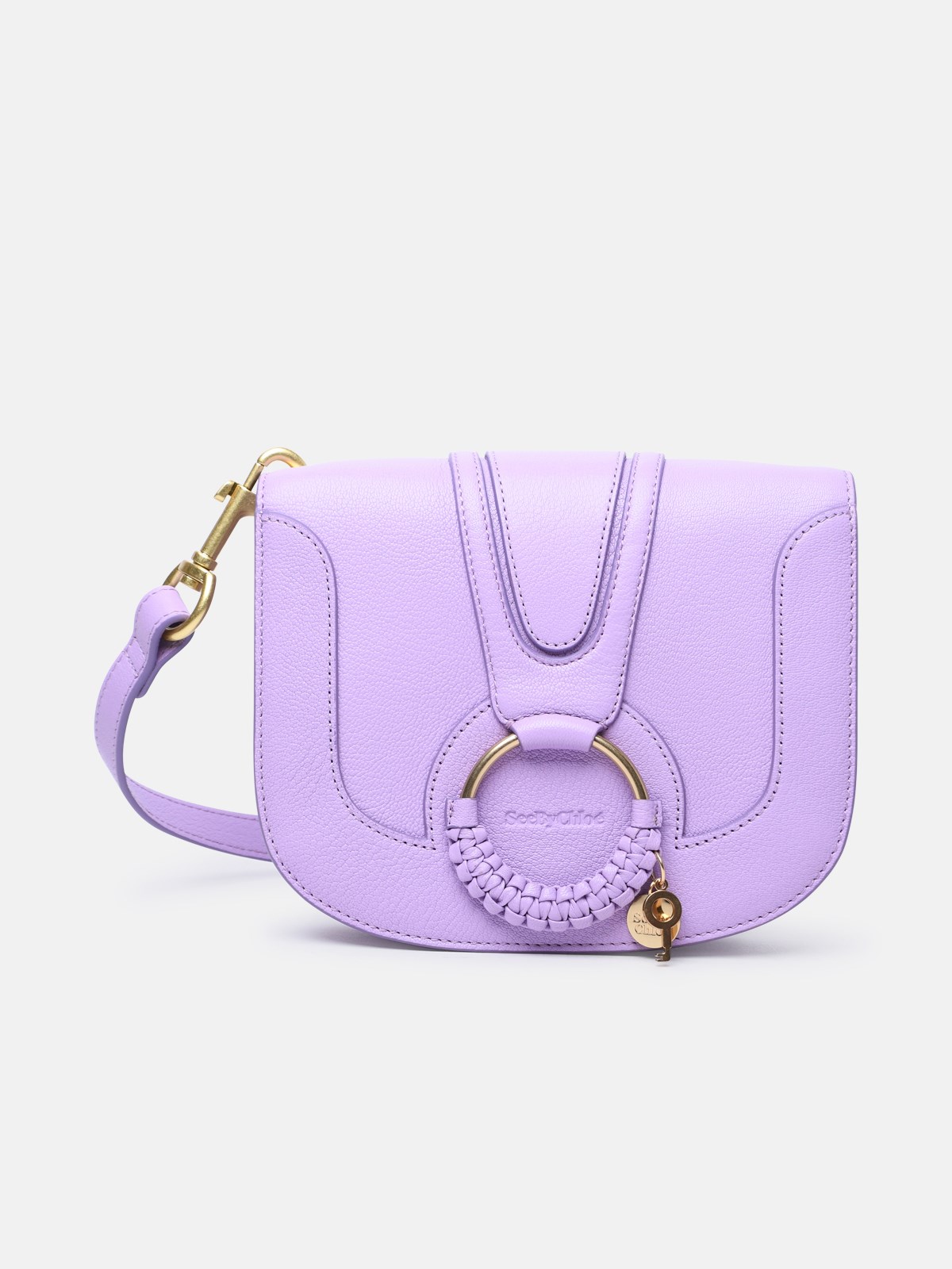 Shop See By Chloé 'hana' Lilac Leather Bag In Liliac
