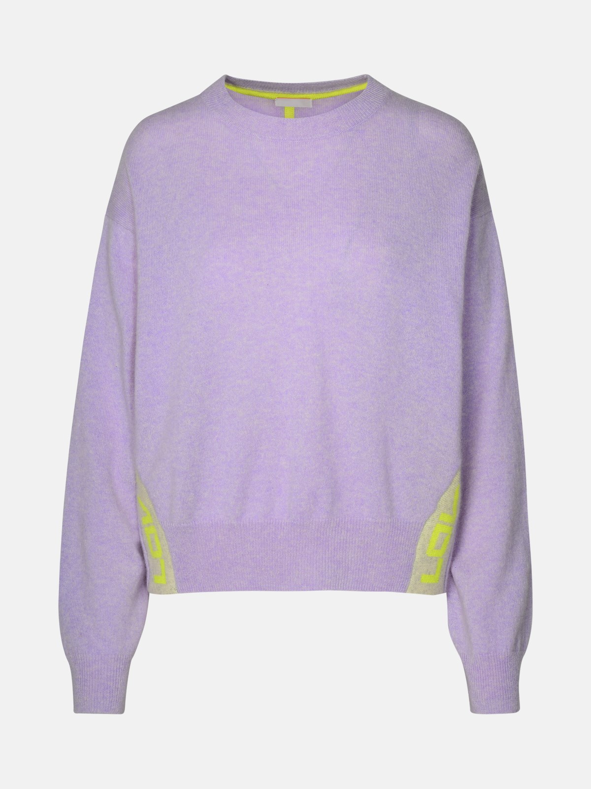 Brodie Cashmere Lilac Cashmere Sweater In Liliac
