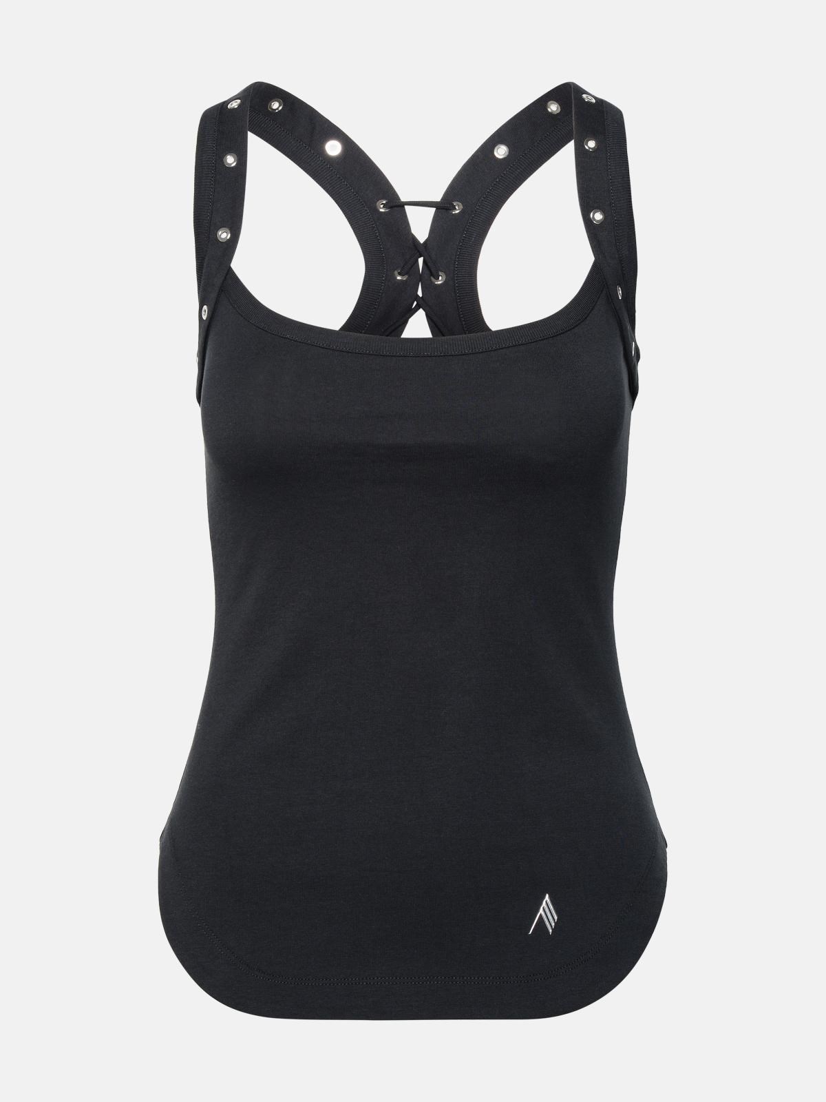 THE ATTICO Black Cotton Top　THE ATTICO ブラックコットントップ THE