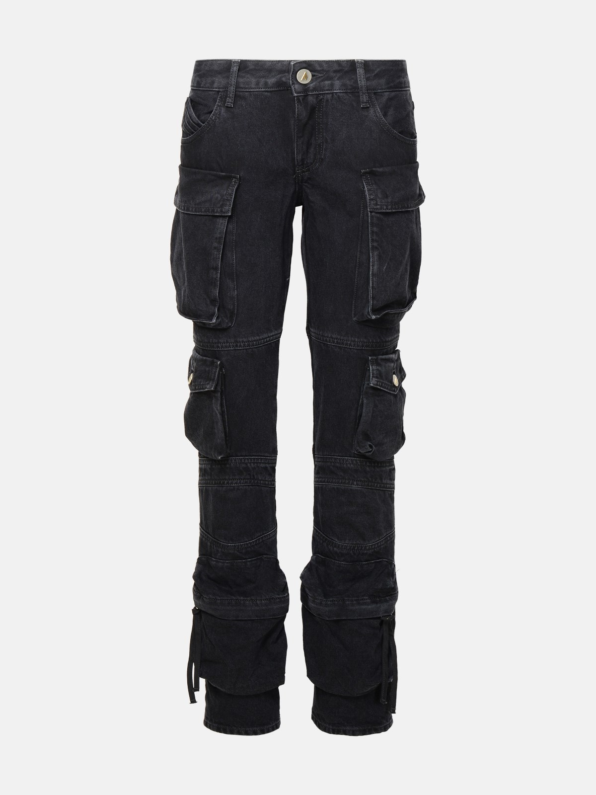Attico Jeans Essie In Black