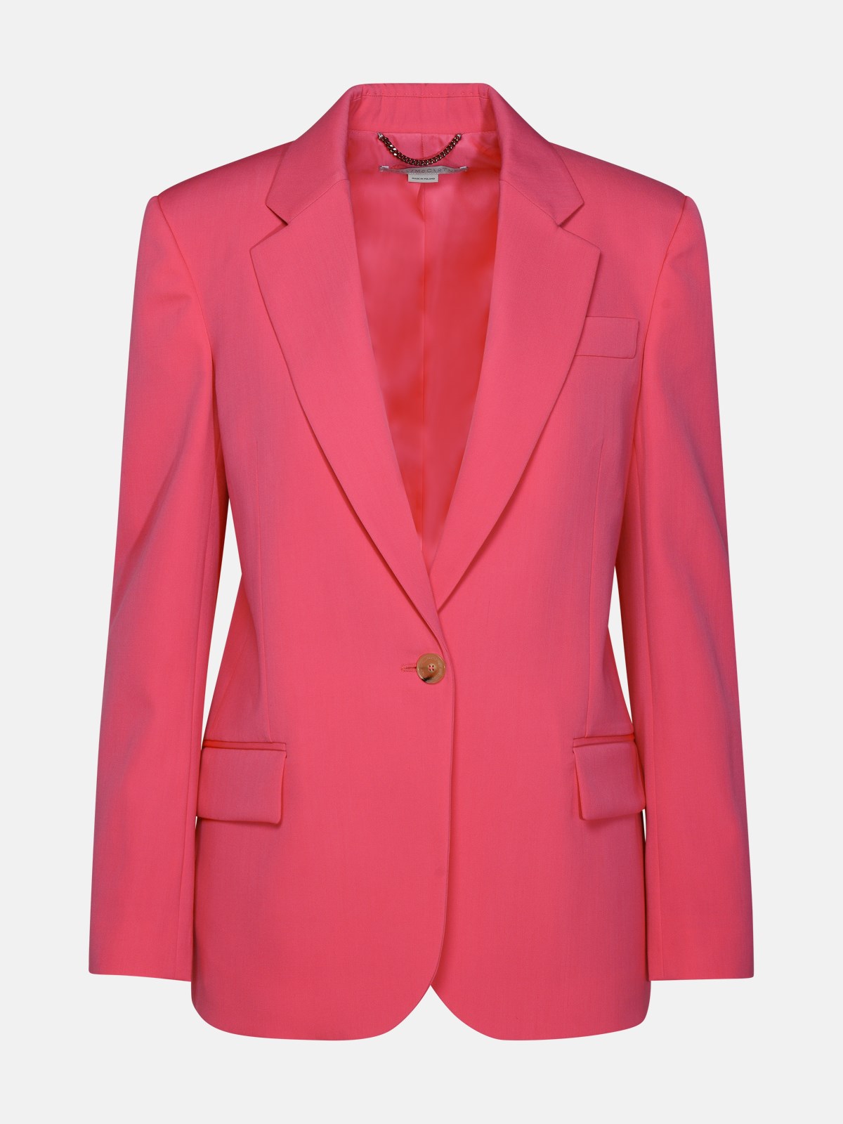 Stella Mccartney Pink Wool Blazer