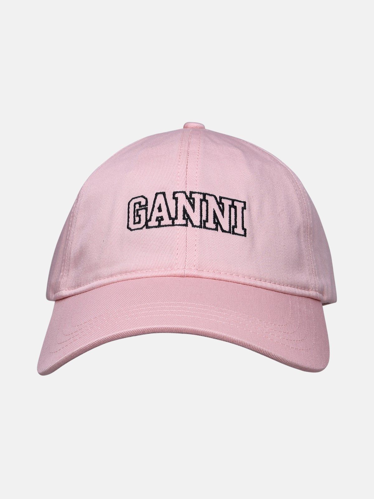 Ganni Pink Cotton Hat