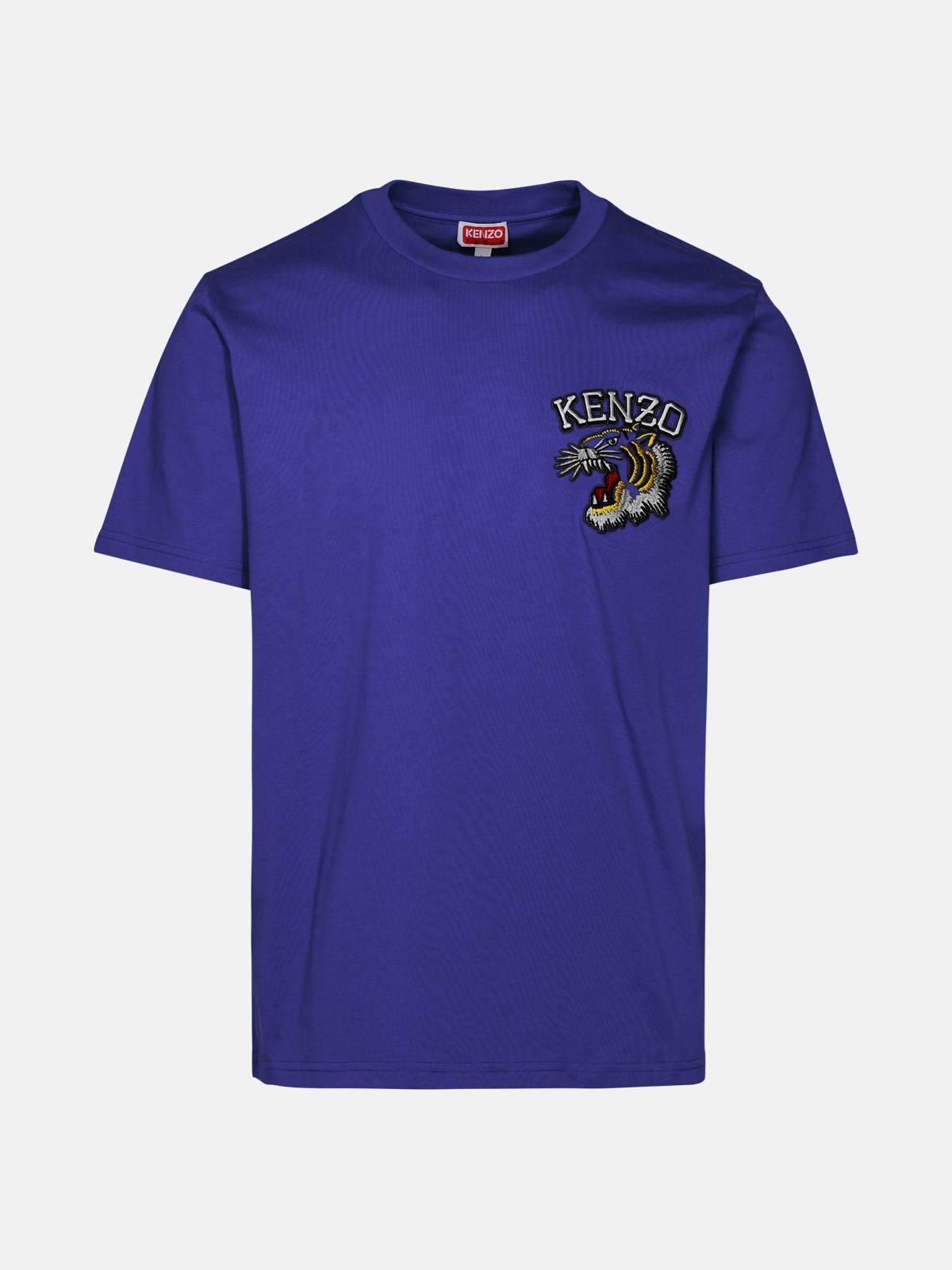 Kenzo 'tiger Varsity' Blue Cotton T-shirt