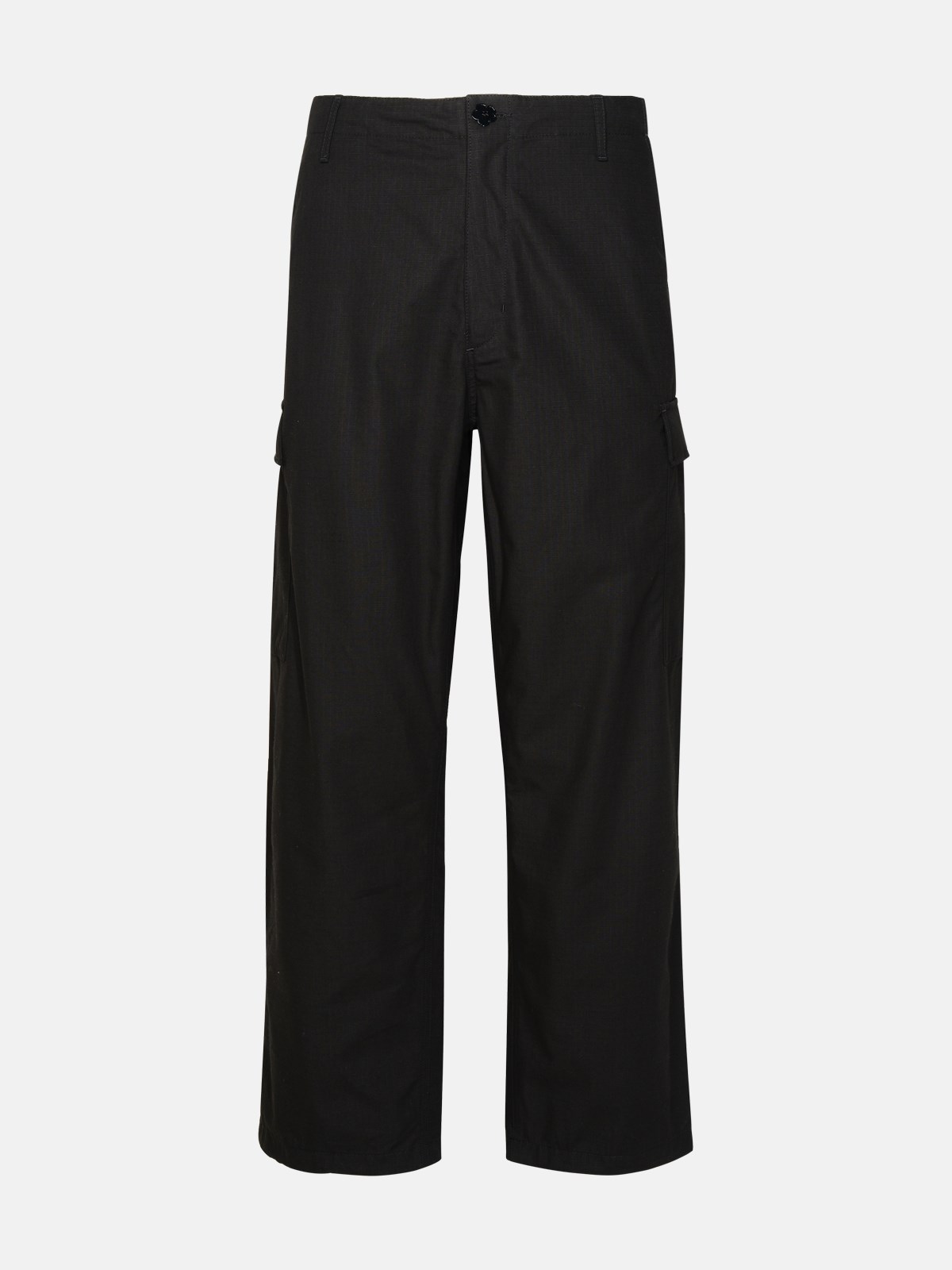 Kenzo Cargo Pants In Black Cotton