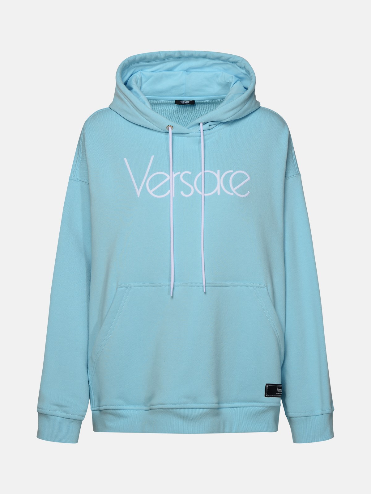 Versace Kids' Light Blue Cotton Sweatshirt