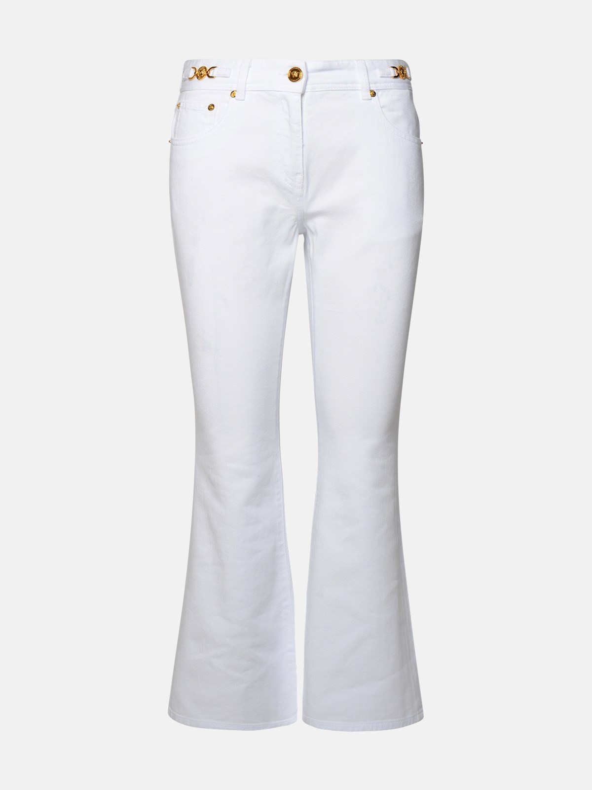 Versace Kids' Jeans In White