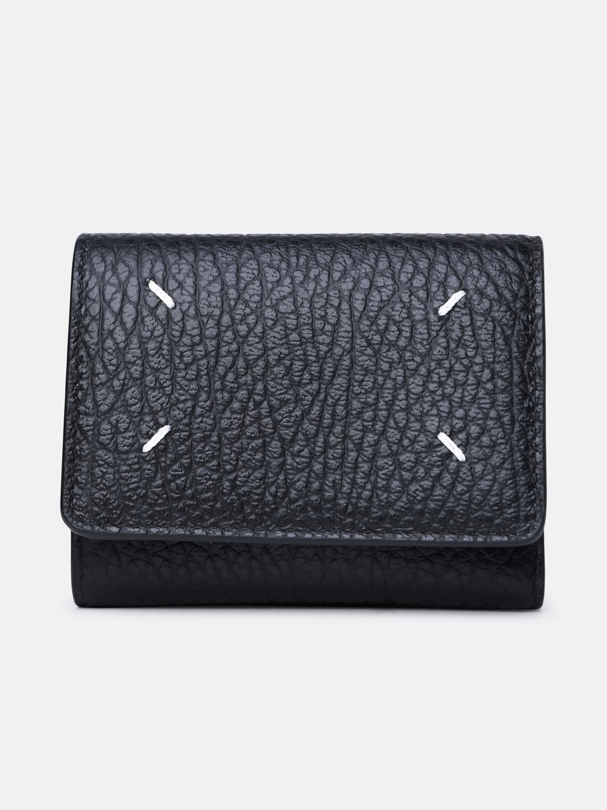 Maison Margiela Portafoglio Zip In Black