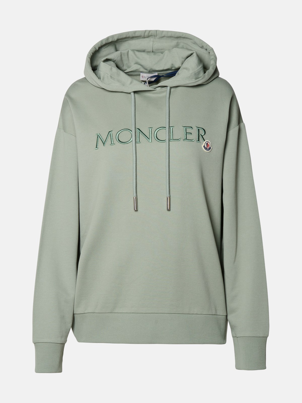 Moncler Green Cotton Sweatshirt