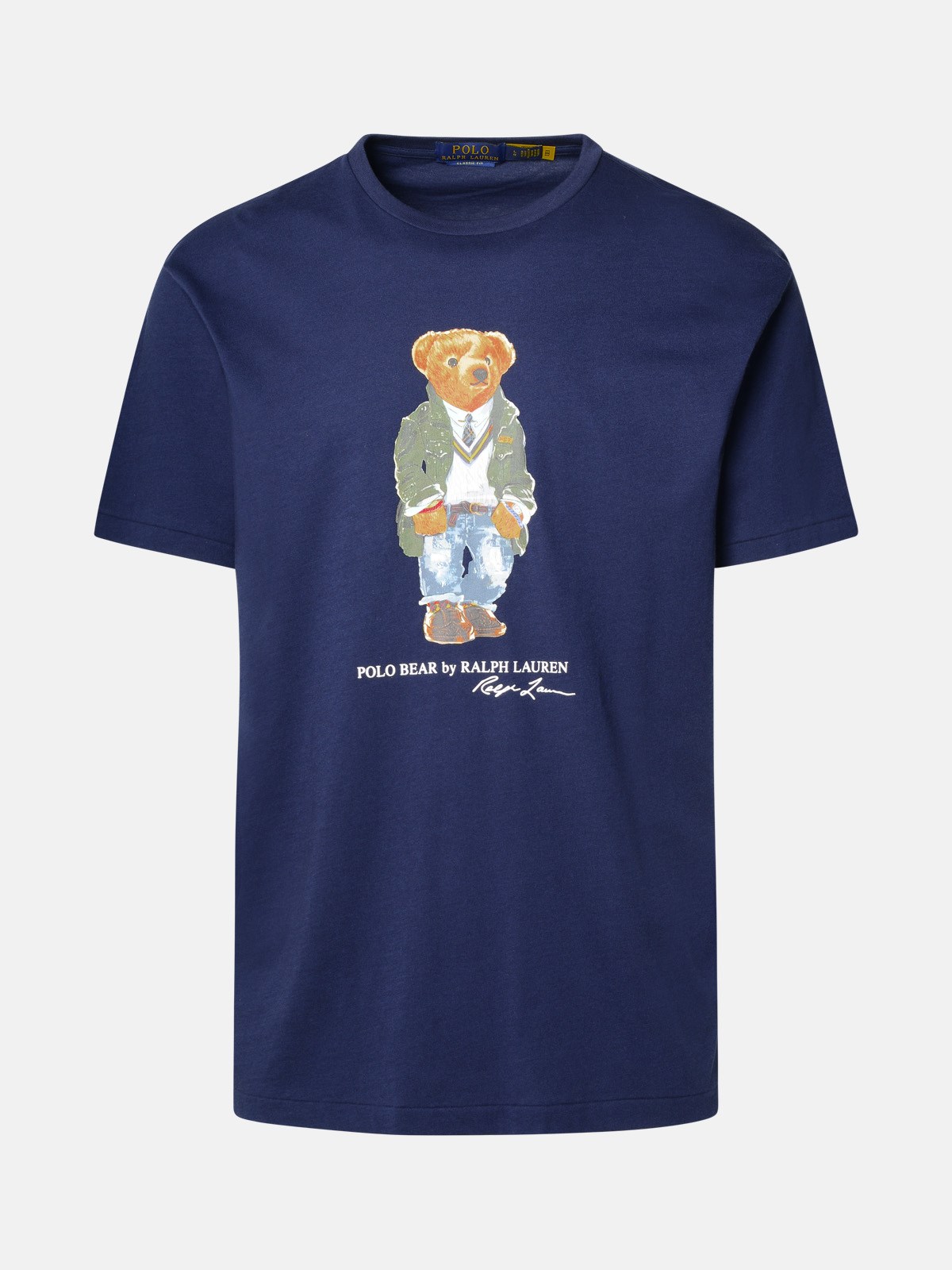 Polo Ralph Lauren Kids' Mc Bear T-shirt In Navy