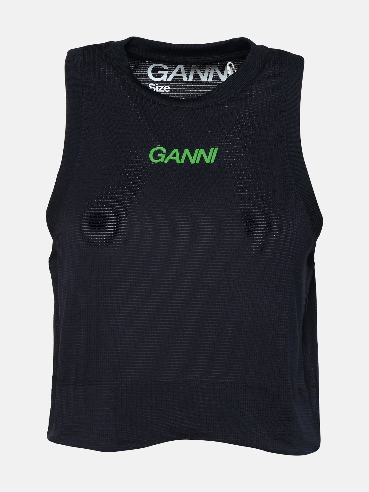 Ganni Top Active In Black