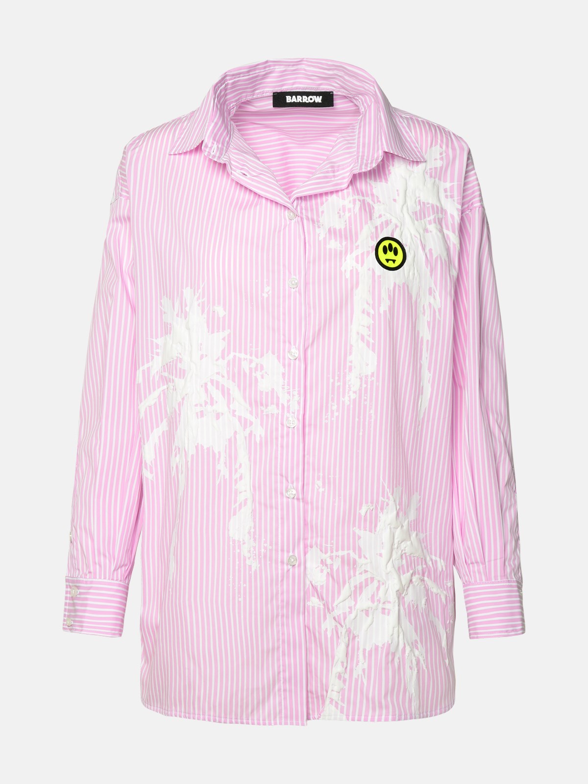 Barrow Pink Cotton Blend Shirt