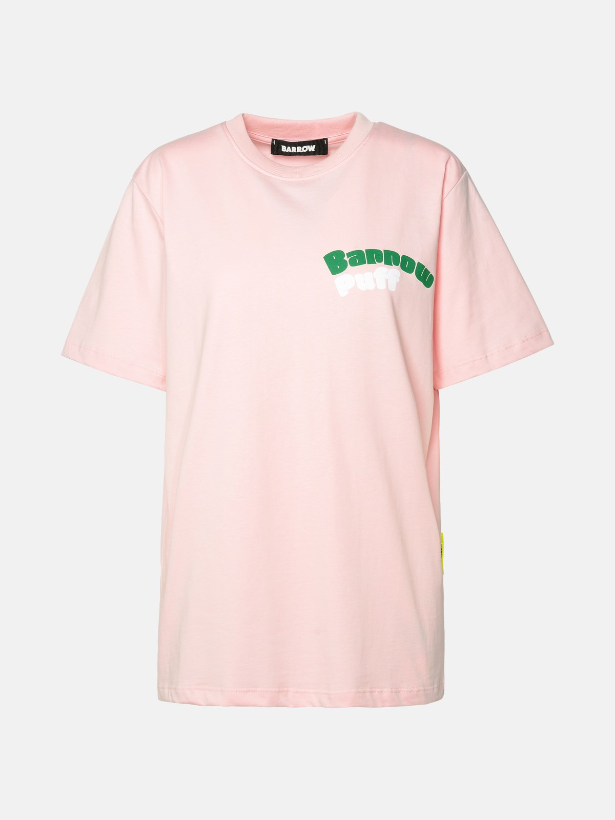 Barrow Pink Cotton T-shirt