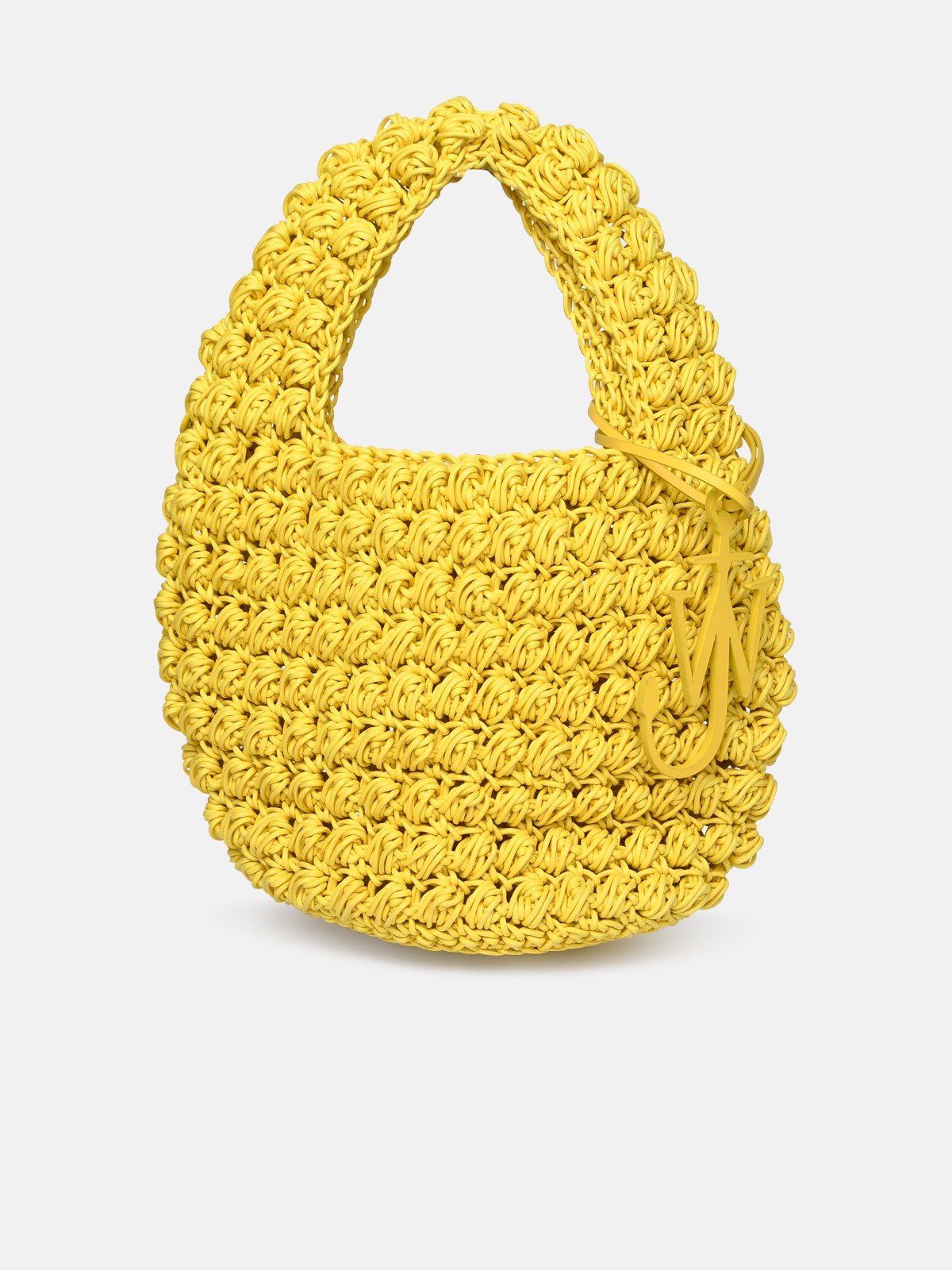 Jw Anderson Yellow Woven Bag