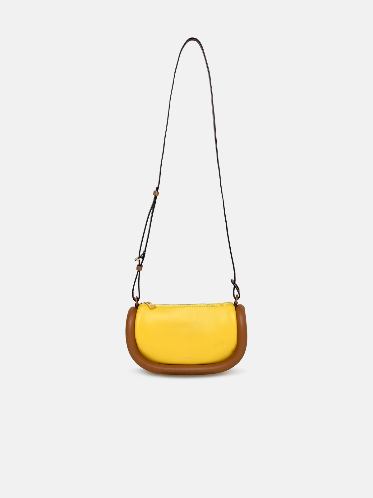 Jw Anderson Two-tone Leather Bag In Yellow