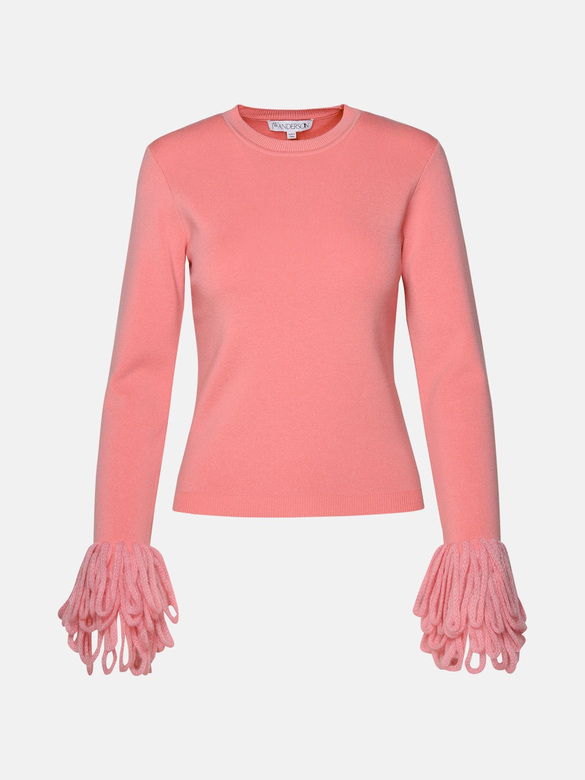 Jw Anderson Pink Wool Blend Sweater