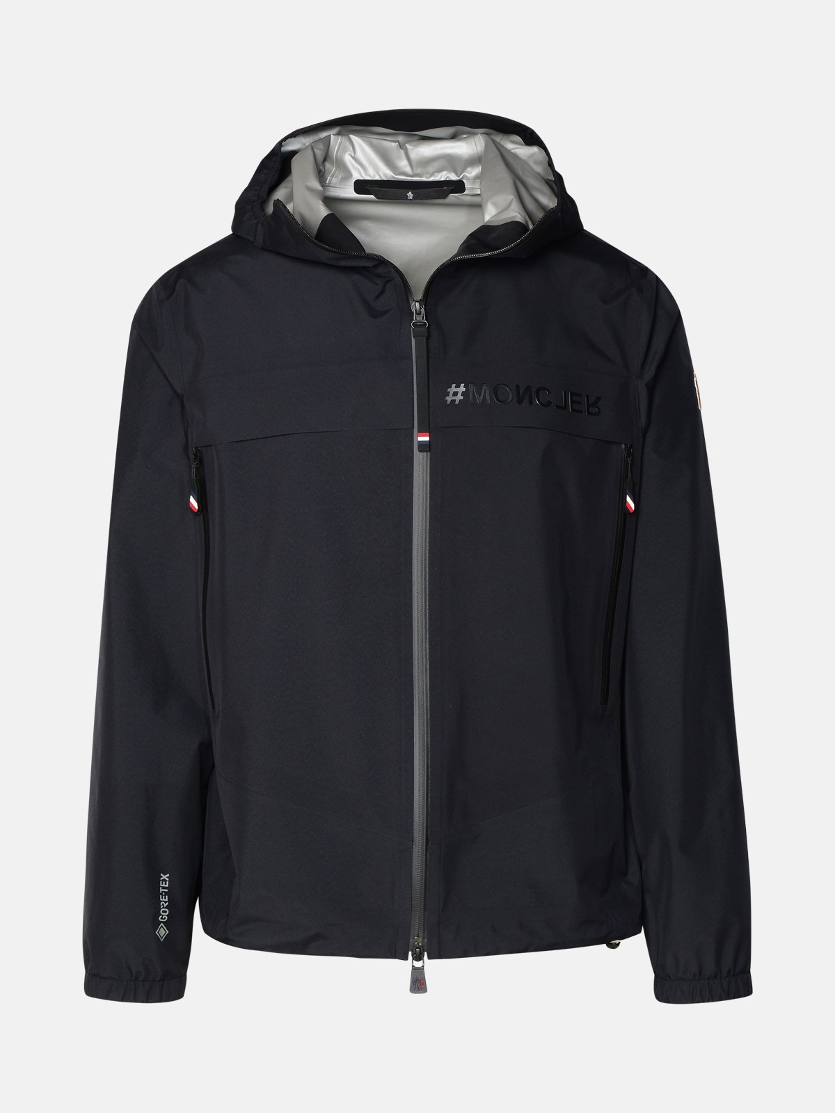 Shop Moncler 'shipton' Black Polyester Jacket