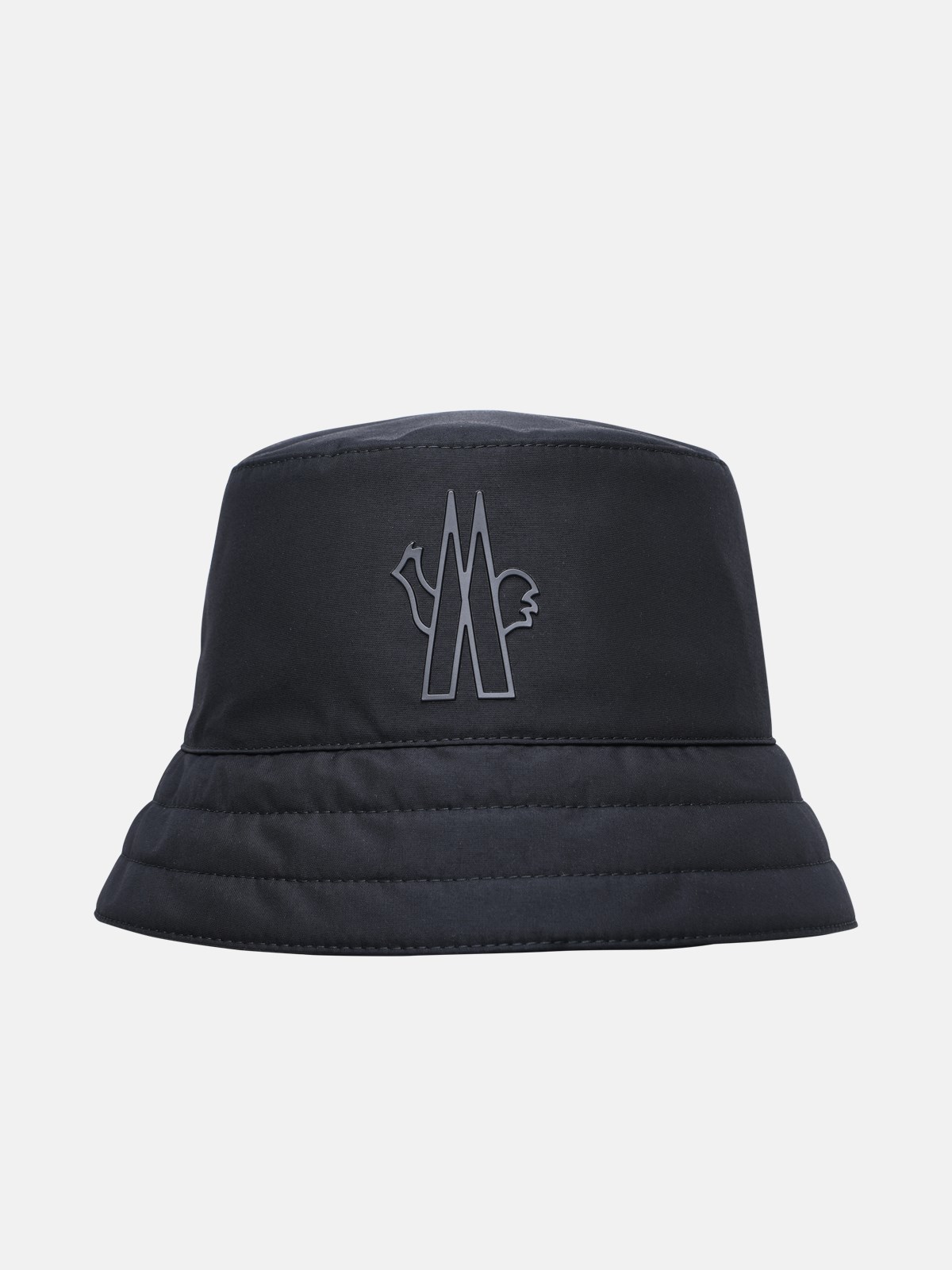 Shop Moncler Black Nylon Hat