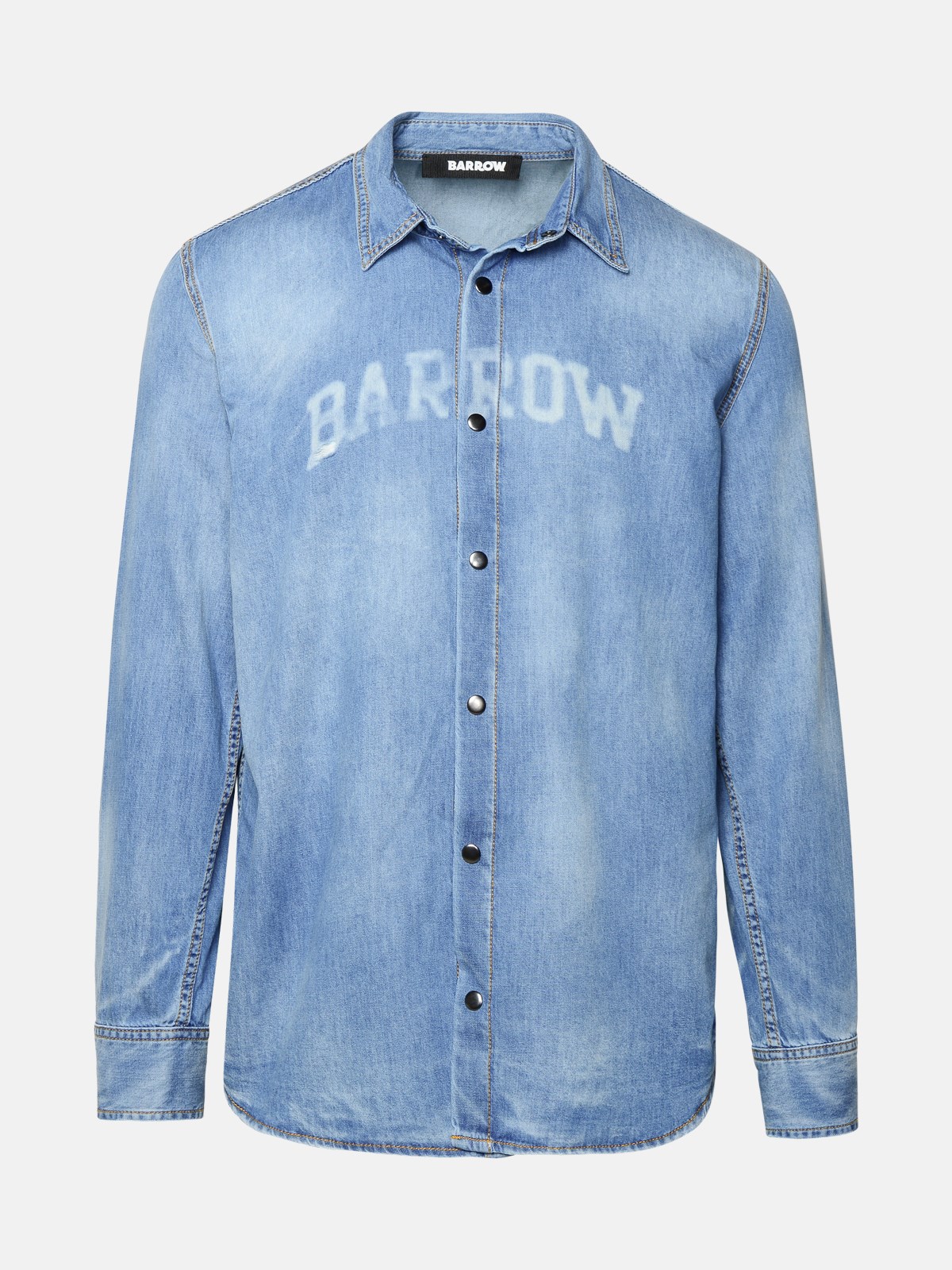Barrow Light Blue Cotton Shirt