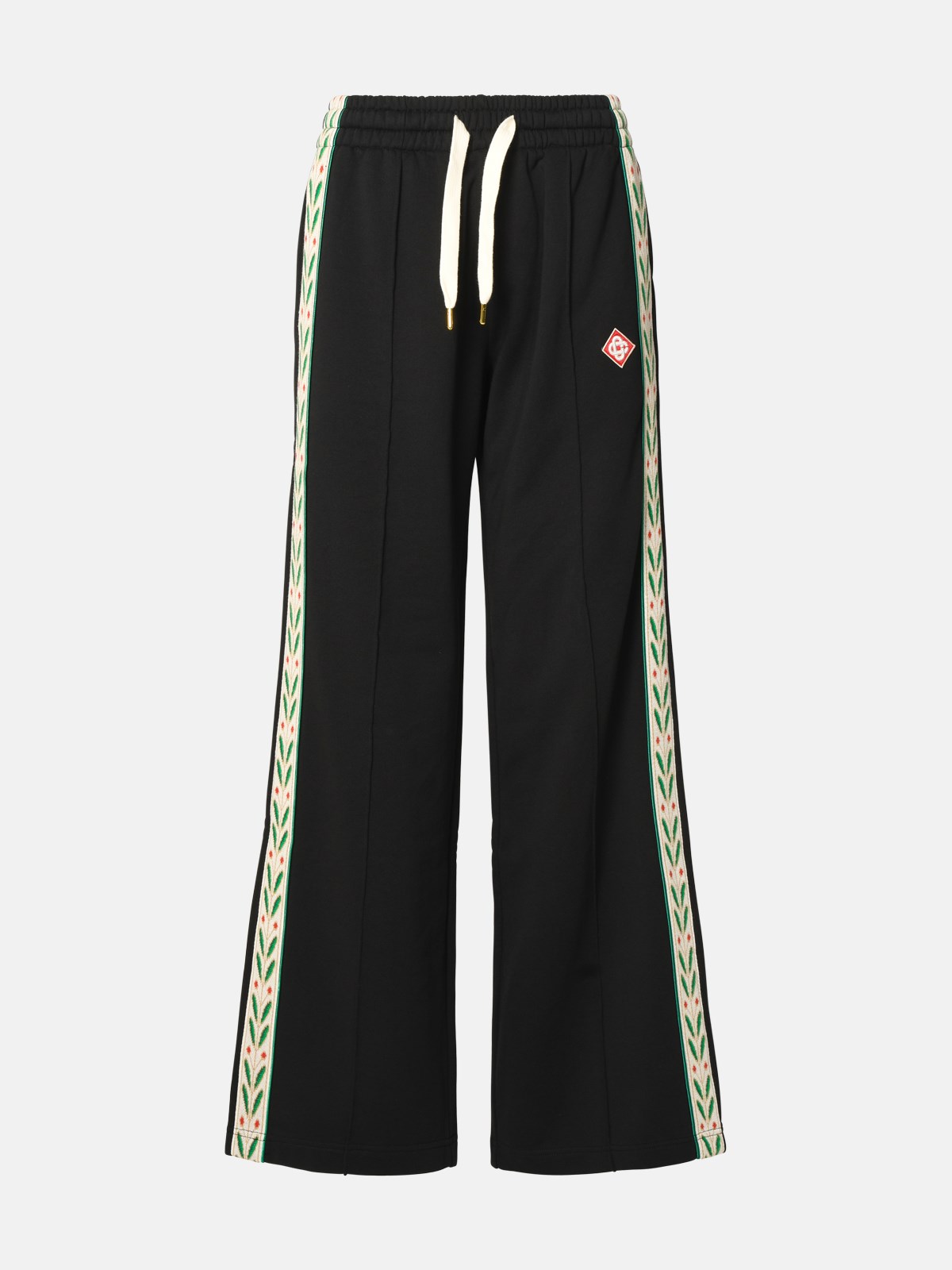 Casablanca Black Cotton Trousers