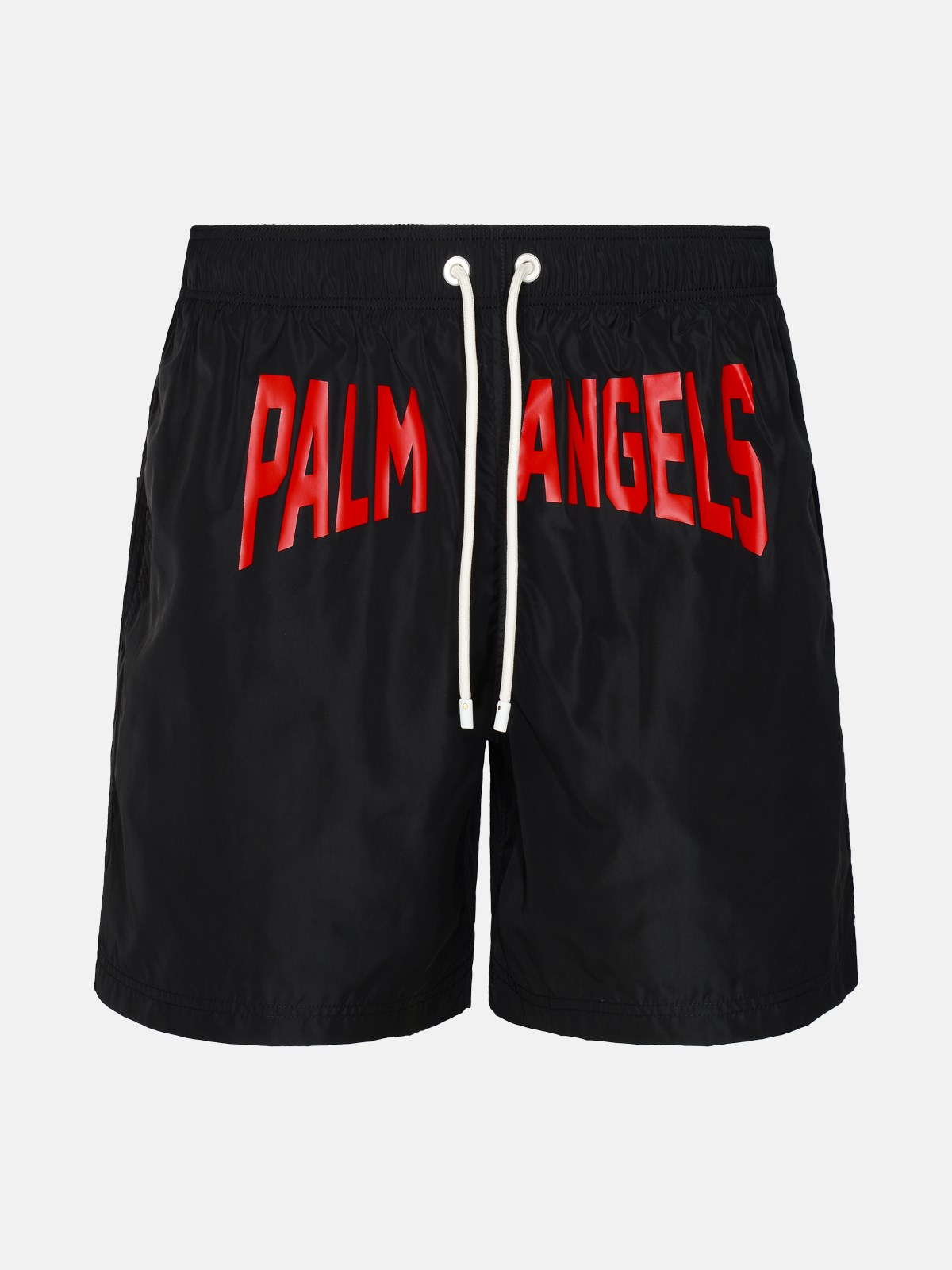 Palm Angels 'pa City' Black Polyester Swimsuit