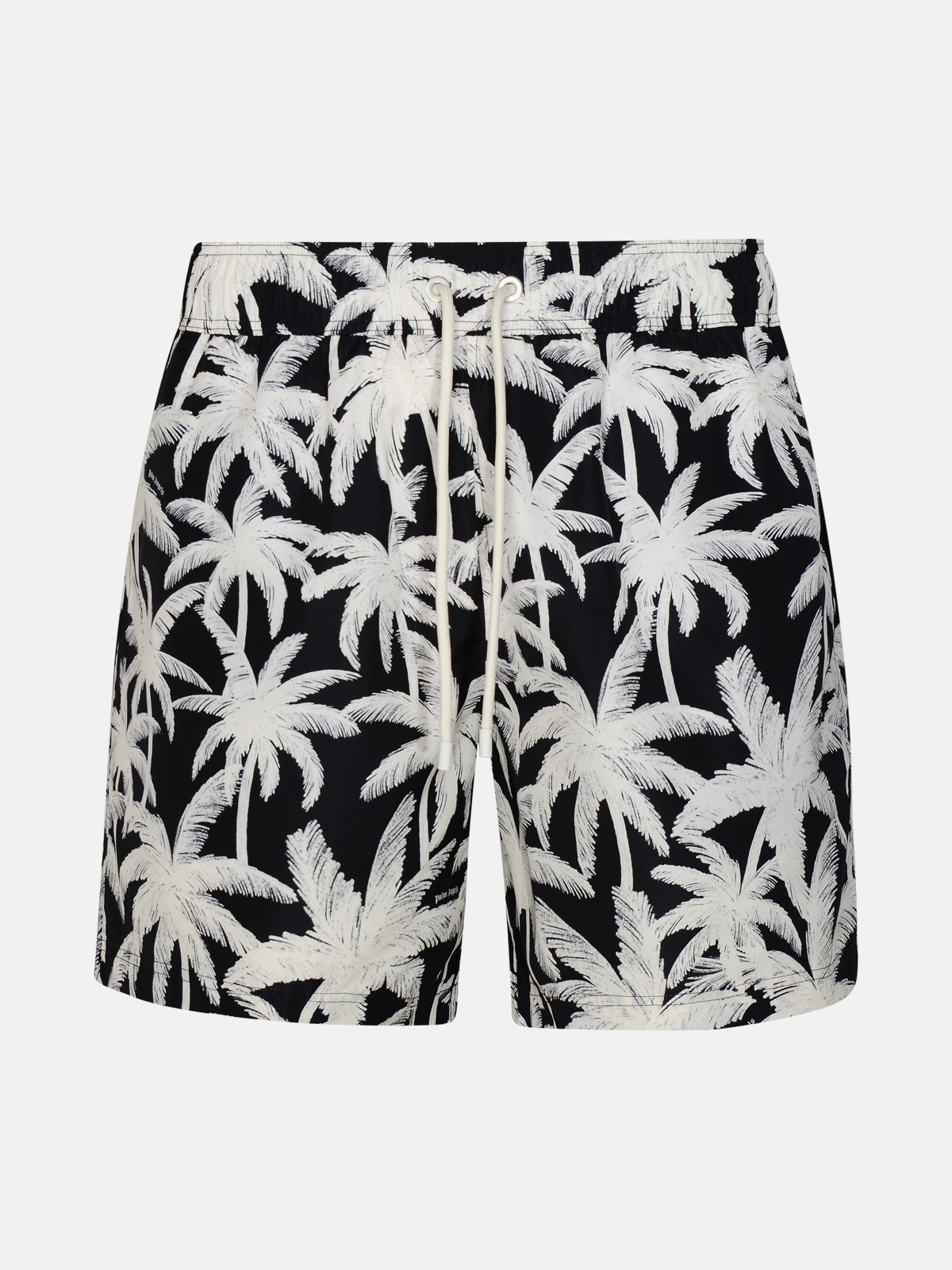 Palm Angels 'palms' Black Polyester Swimsuit
