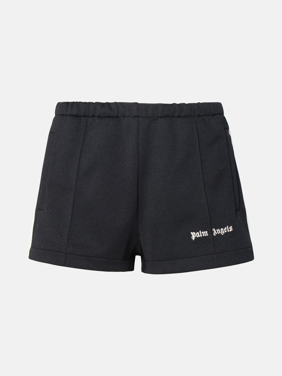 Palm Angels Shorts Track In Black