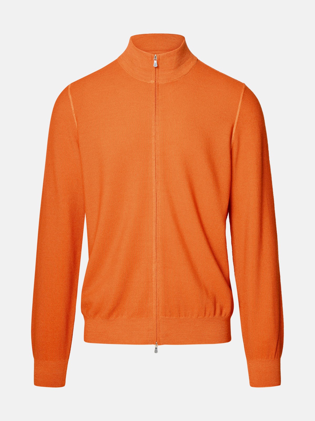 Shop Gran Sasso Orange Virgin Wool Sweater