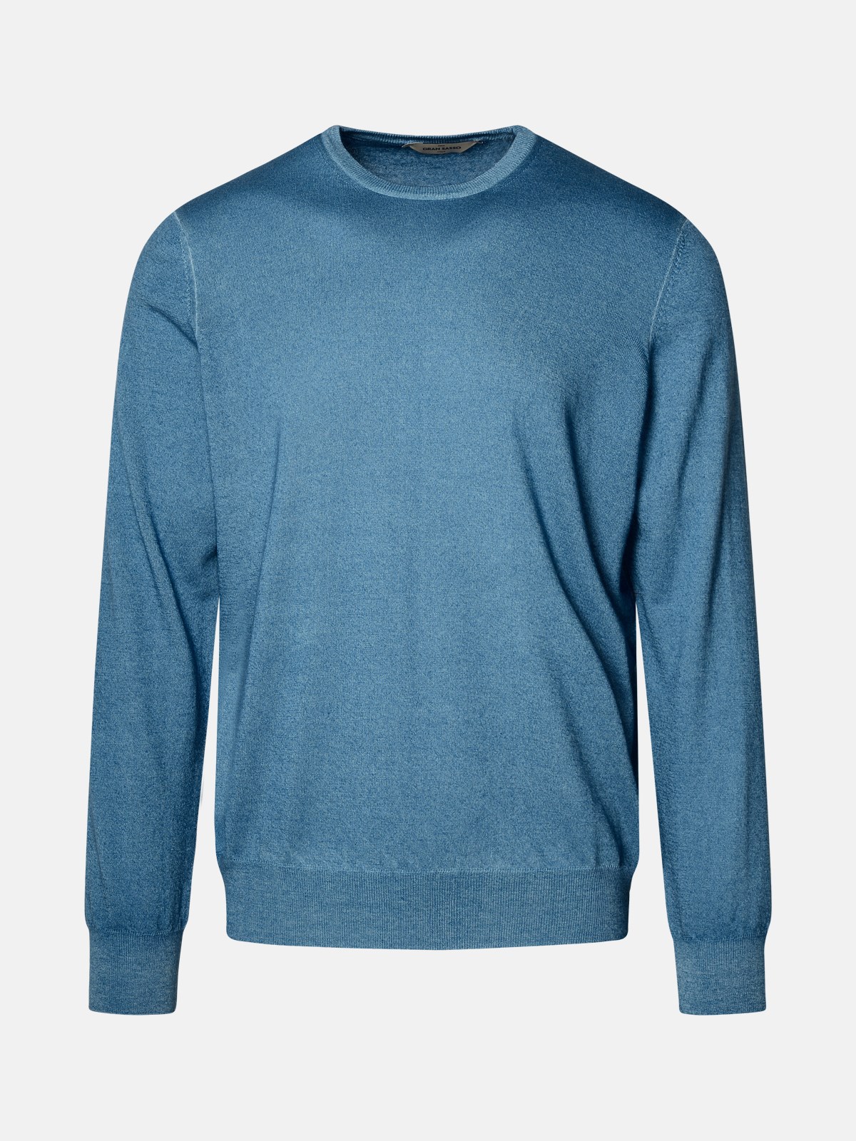 Shop Gran Sasso Blue Cashmere Sweater In Light Blue