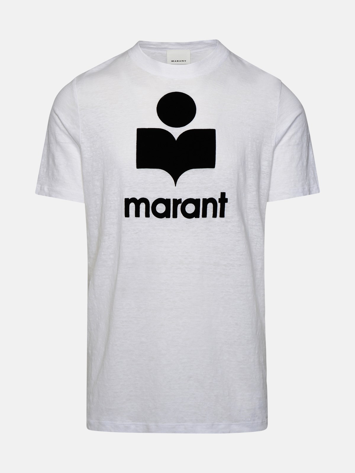 Isabel Marant Kids' 'karman' White Linen T-shirt