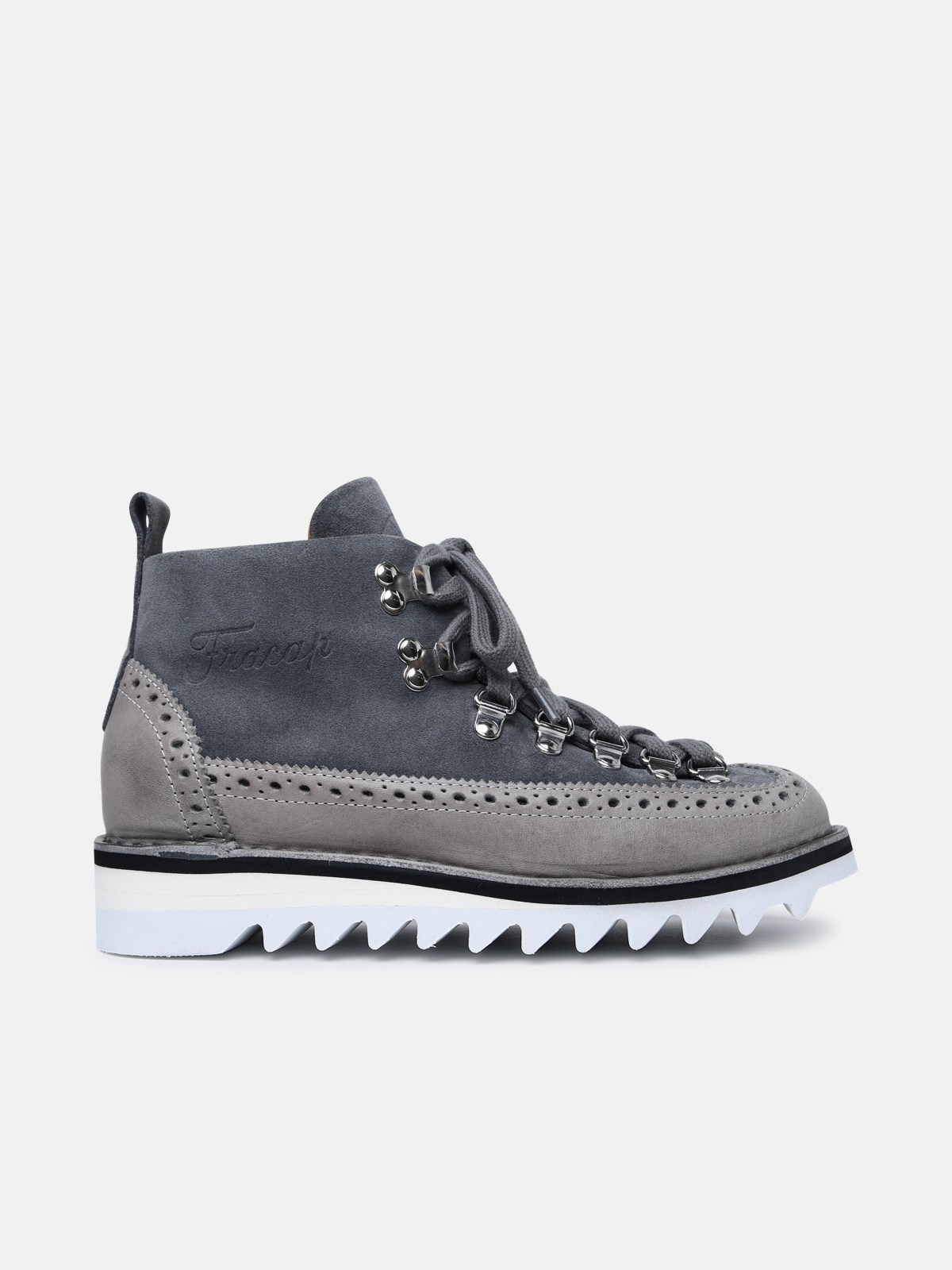 Fracap 'm130' Grey Leather Boots