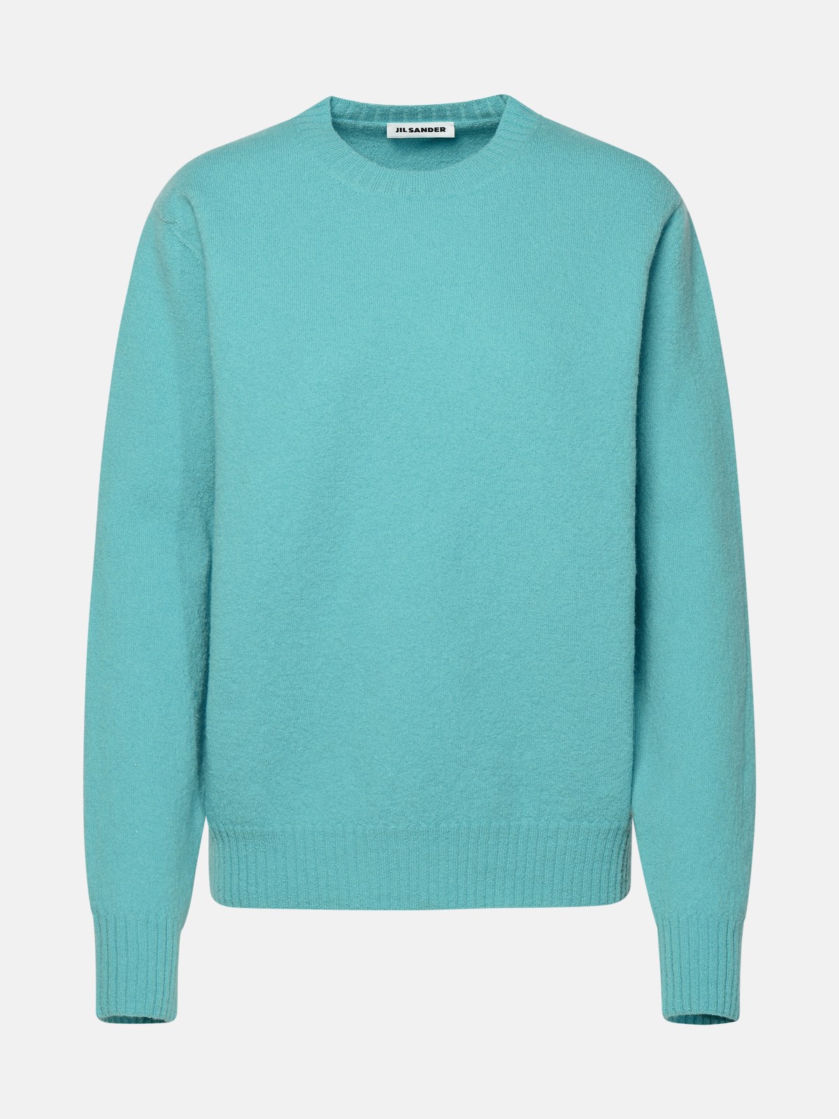 Jil Sander Turquoise Wool Sweater In Light Blue