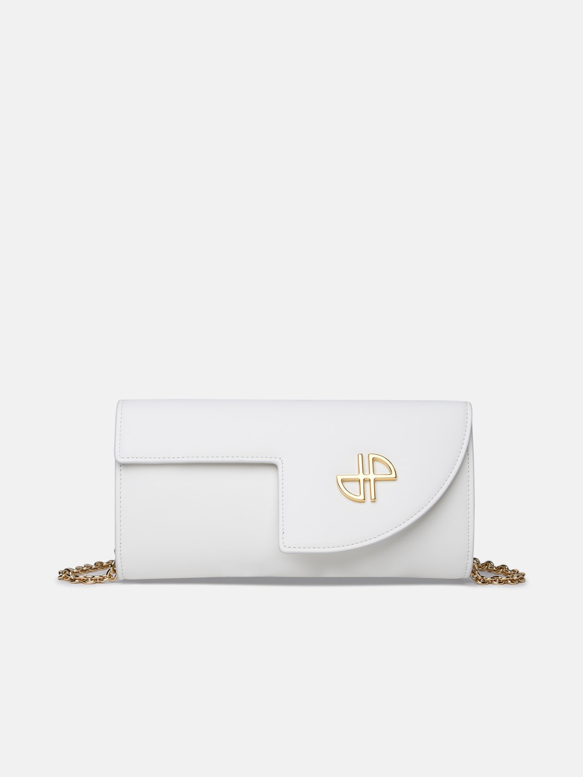 Patou 'jp' White Leather Crossbody Bag