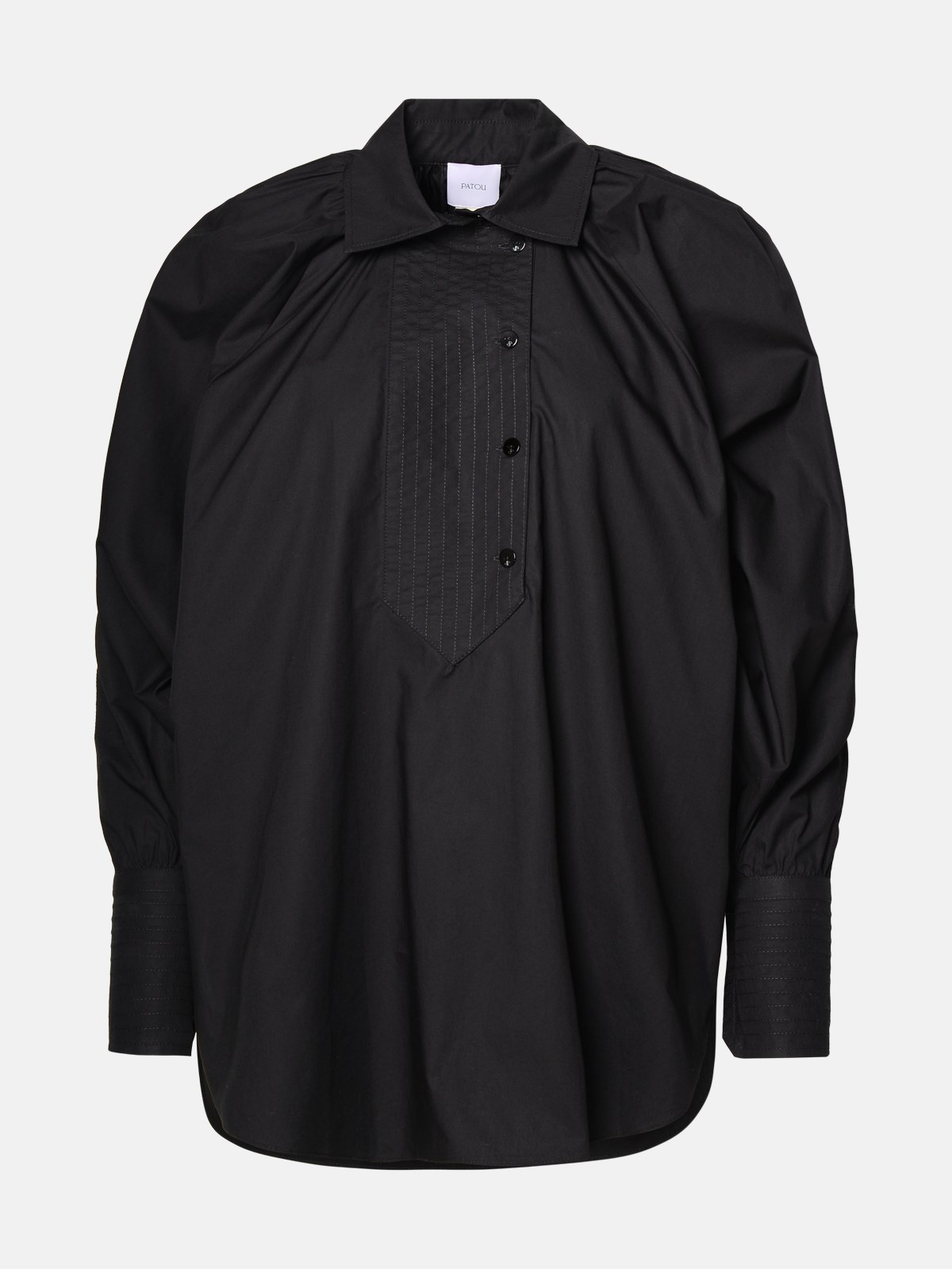 Patou Black Cotton Shirt