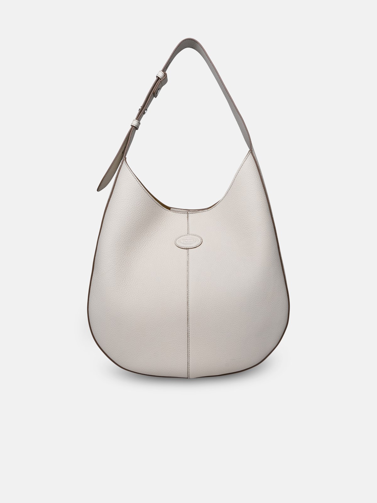Tod's Beige Leather Bag In Cream