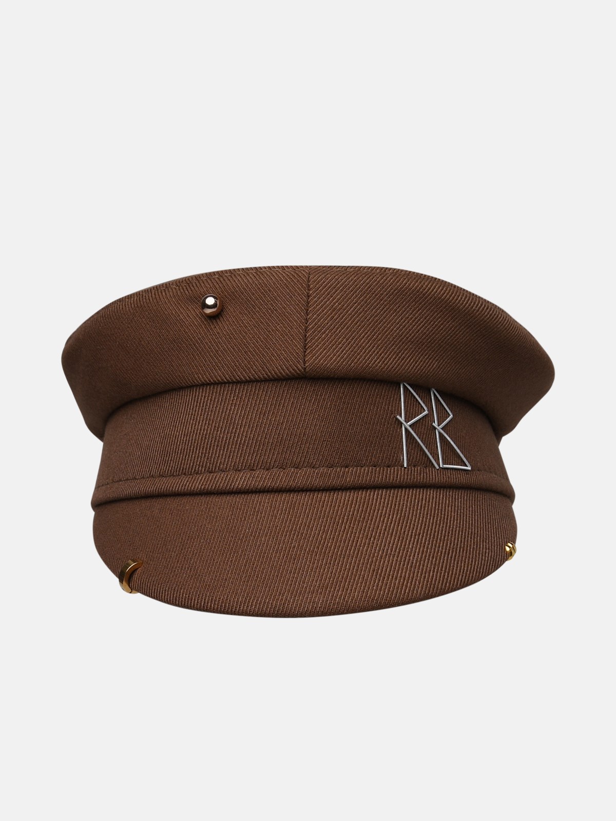 Ruslan Baginskiy Brown Linen Hat