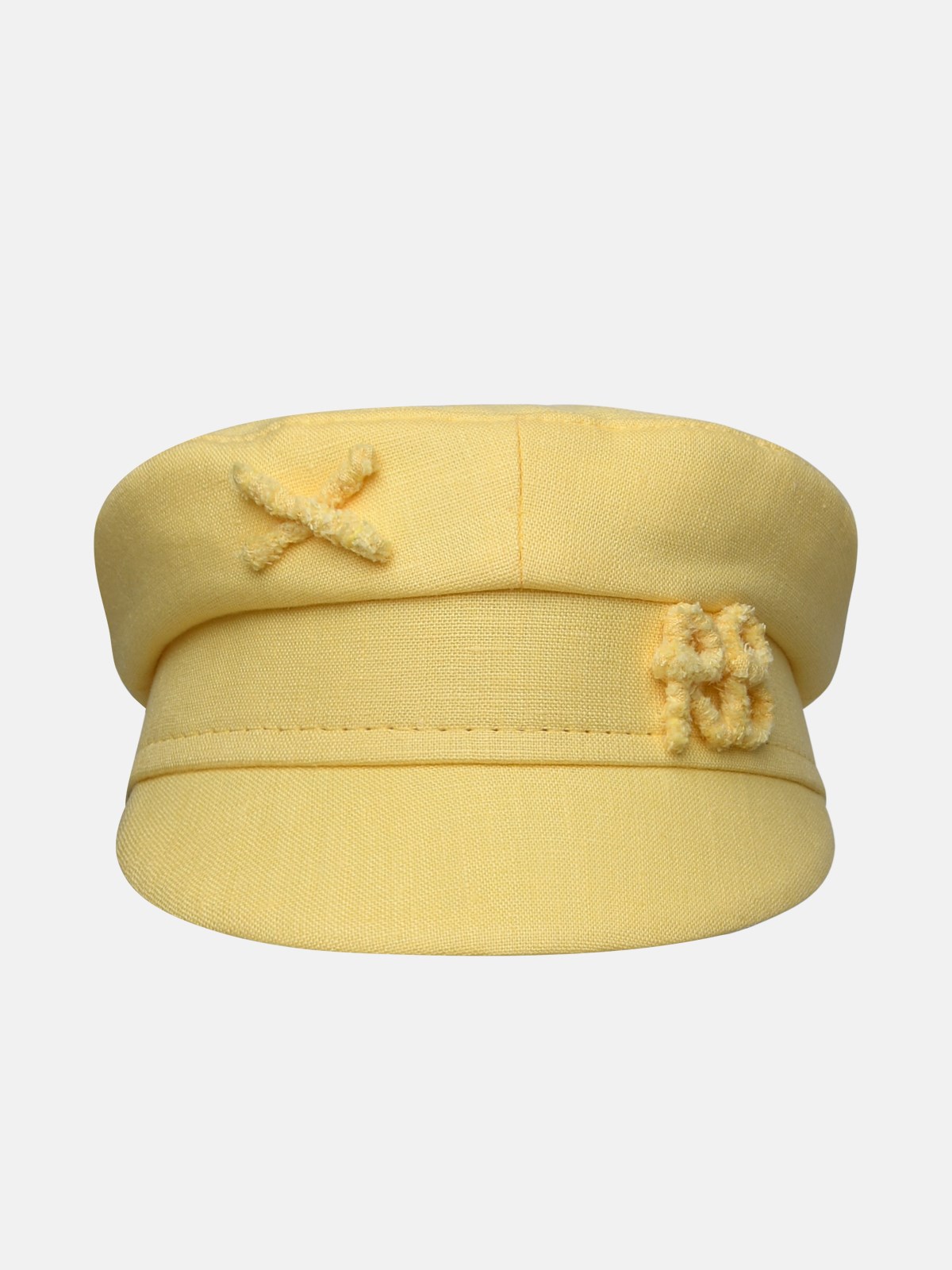 Ruslan Baginskiy Kids' Yellow Linen Hat