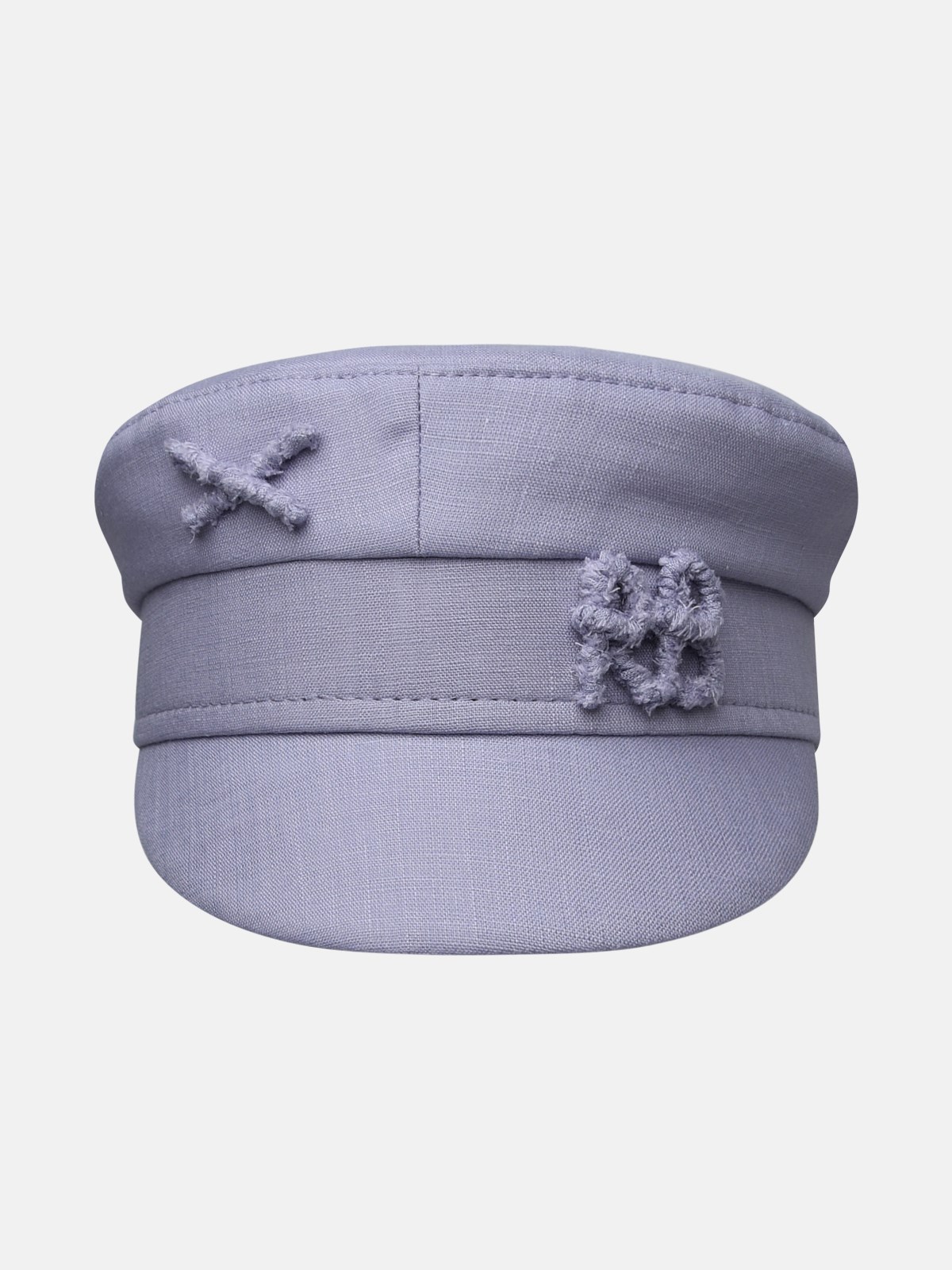 Ruslan Baginskiy Lilac Linen Hat In Liliac