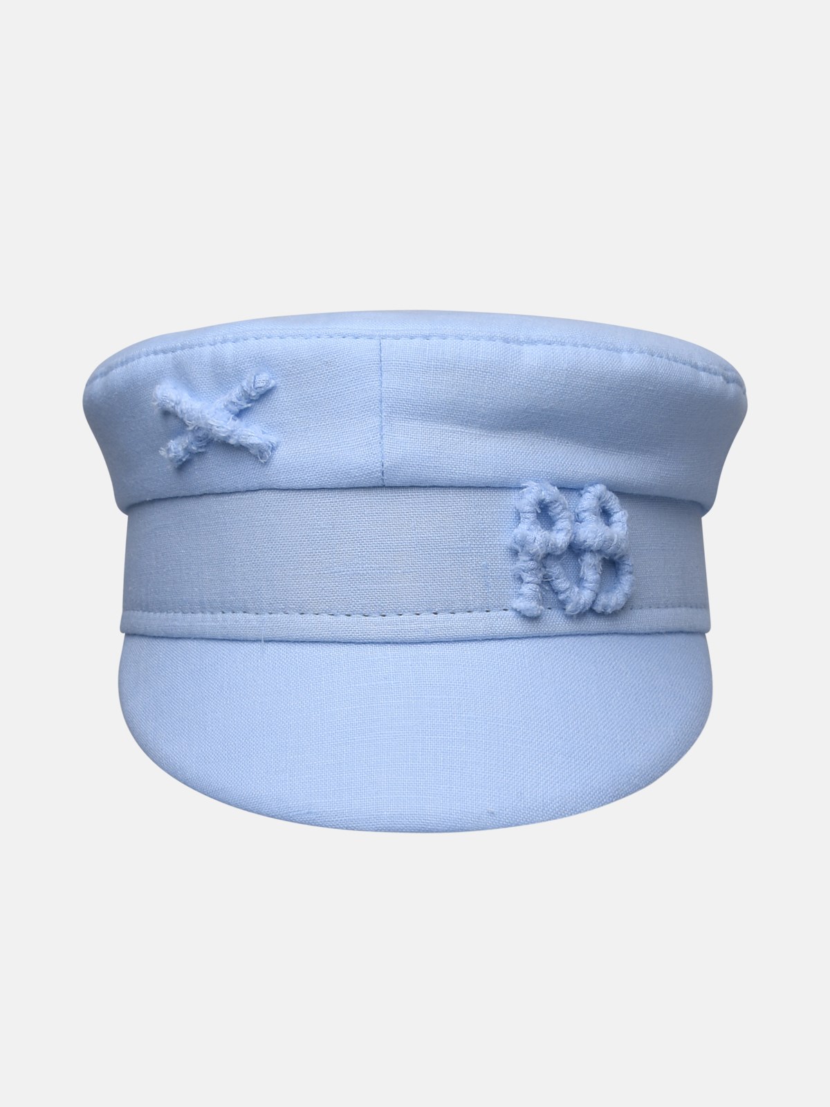 Ruslan Baginskiy Kids' Light Blue Linen Hat
